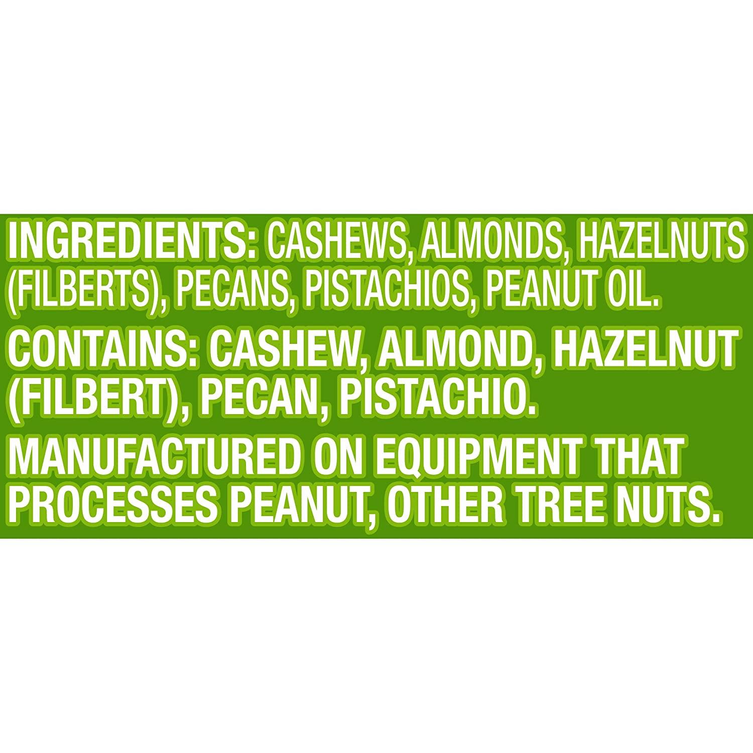 Planters Unsalted Premium Blend Premium Quality Mixed Nuts 1lbs 11oz