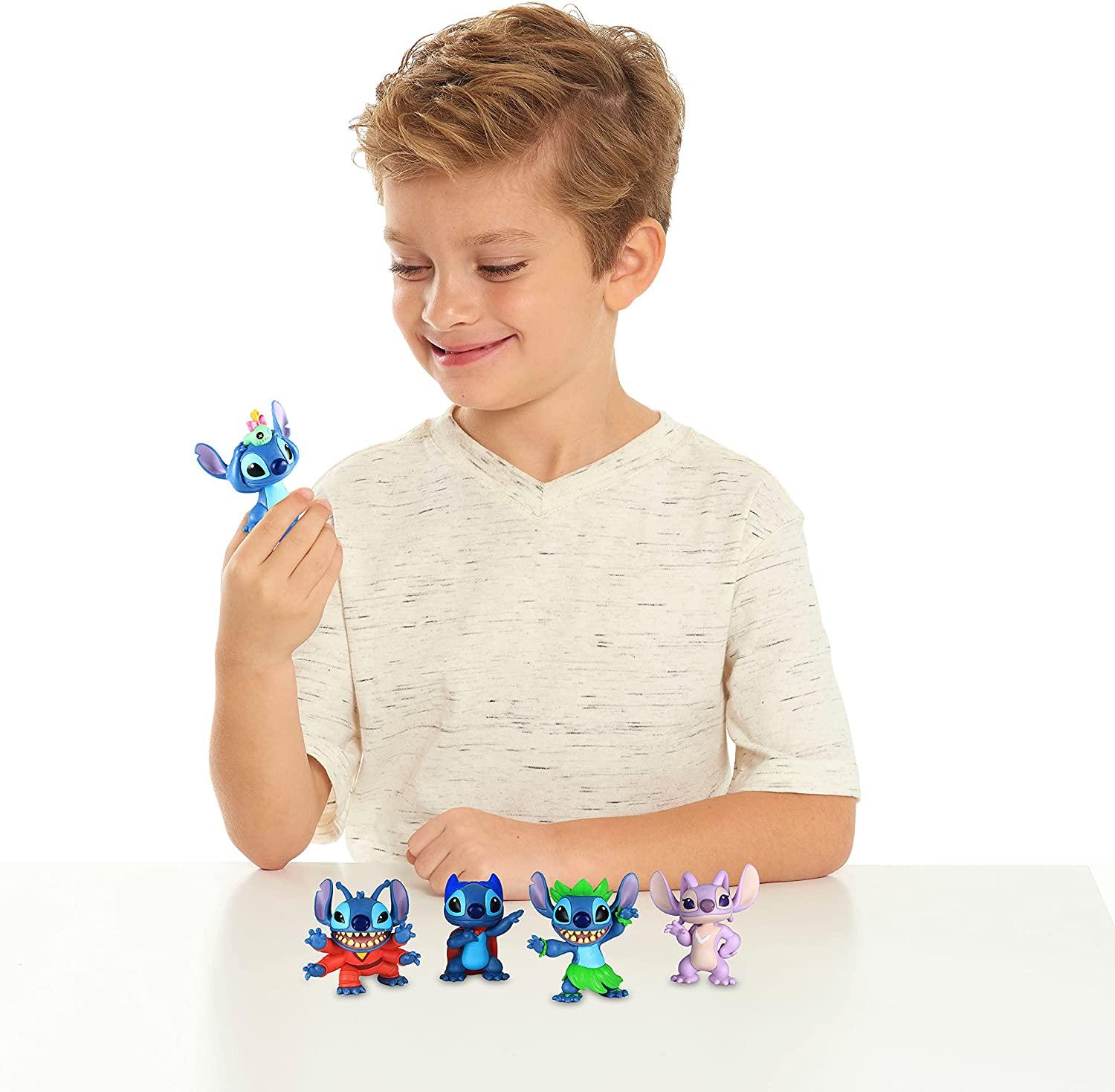 Disneys Lilo & Stitch Collectible Stitch Figure Set, 5-pieces, by