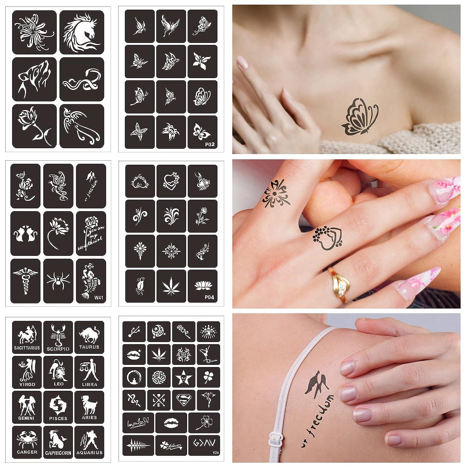 14 Pretty Henna Tattoo Patterns to Inspire You