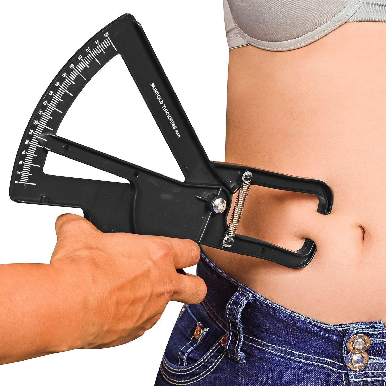 Care Touch Pro Body Fat Measure with Skinfold Caliper Set, Measuring