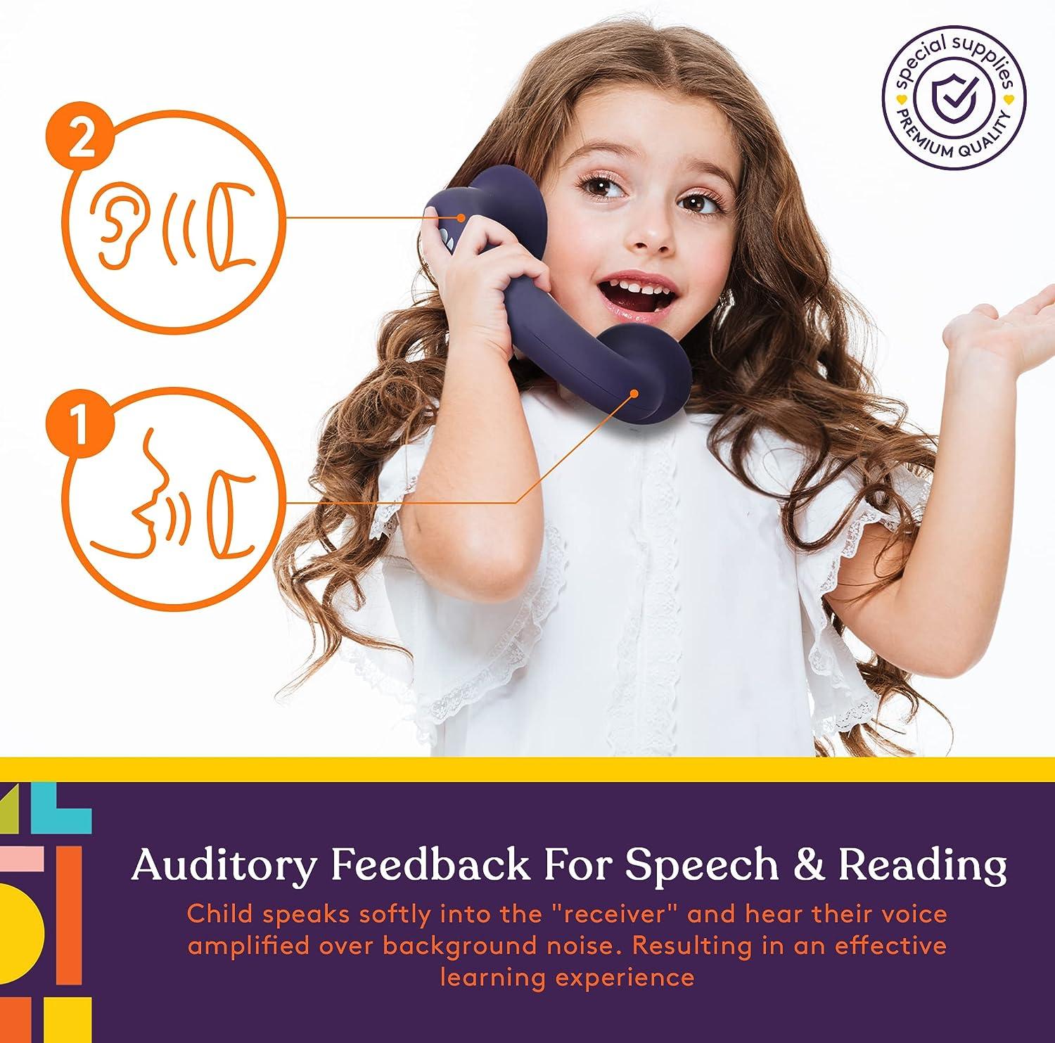 Special Supplies Phone Buddy Auditory Feedback Reading Phones for
