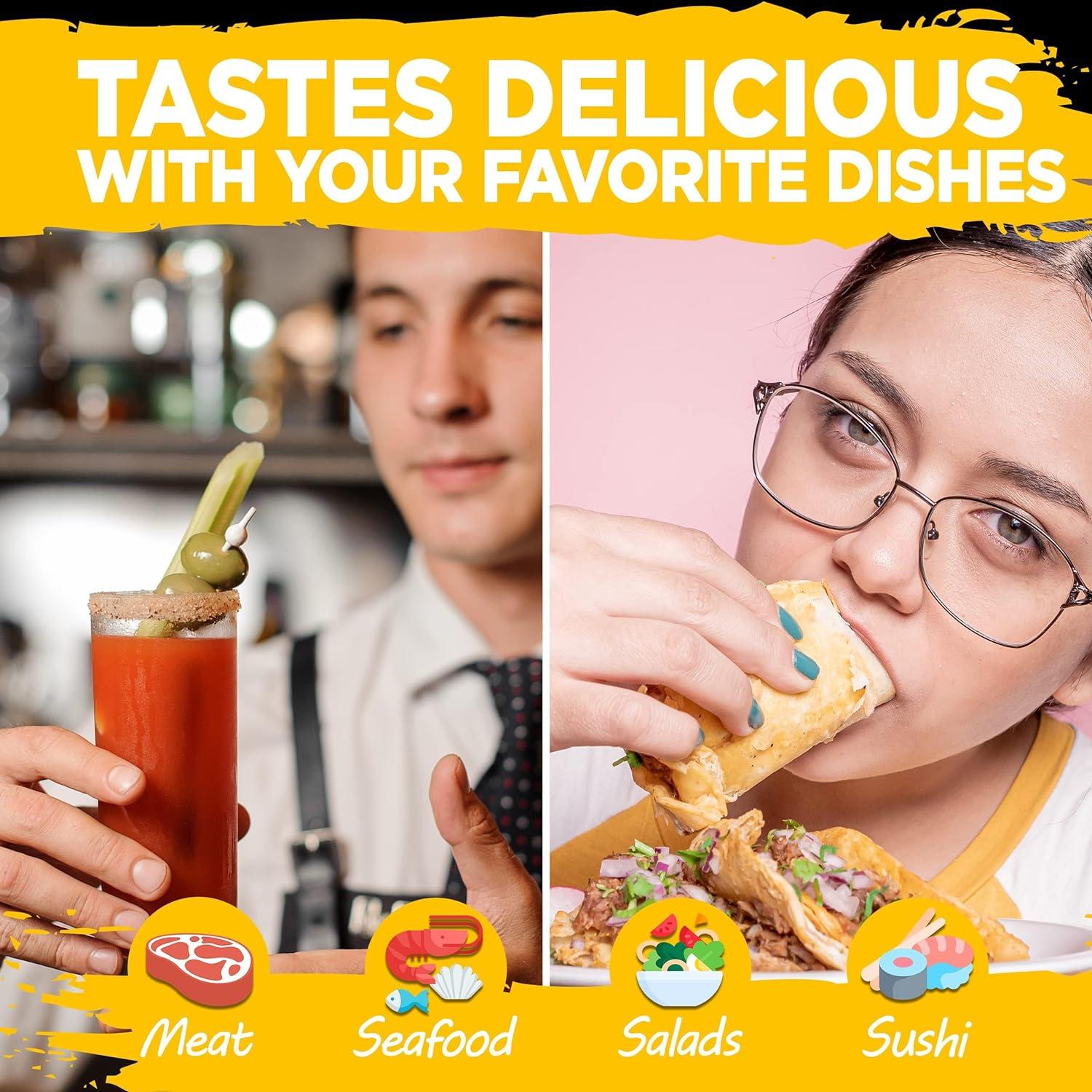 WASABIO Wasabi Red Chili Hot & Spicy Sauce Fresh Made Japanese Sauce