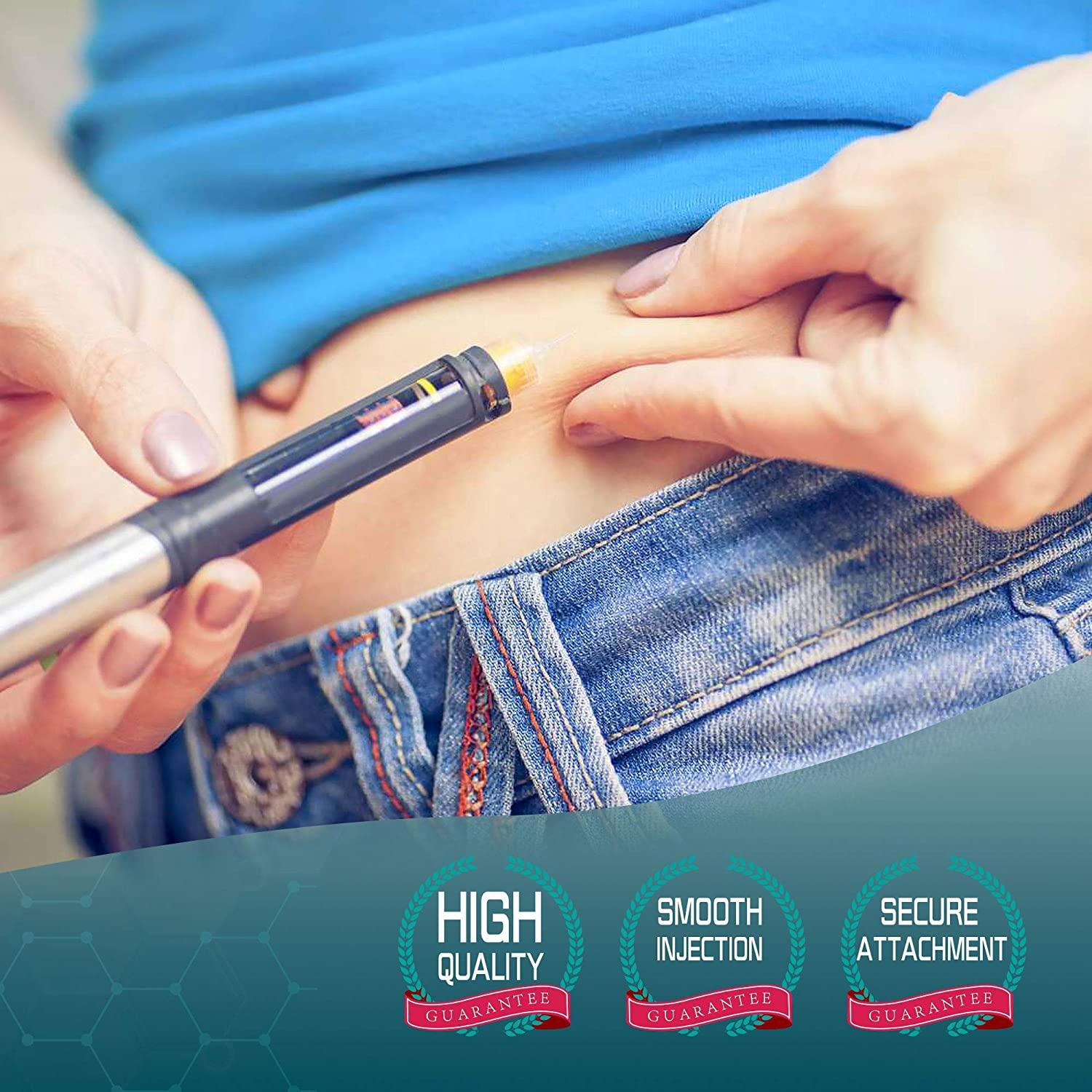 LotFancy Insulin Pen Needles, Pack of 210, 4mm x 32G (5/32), Diabetic