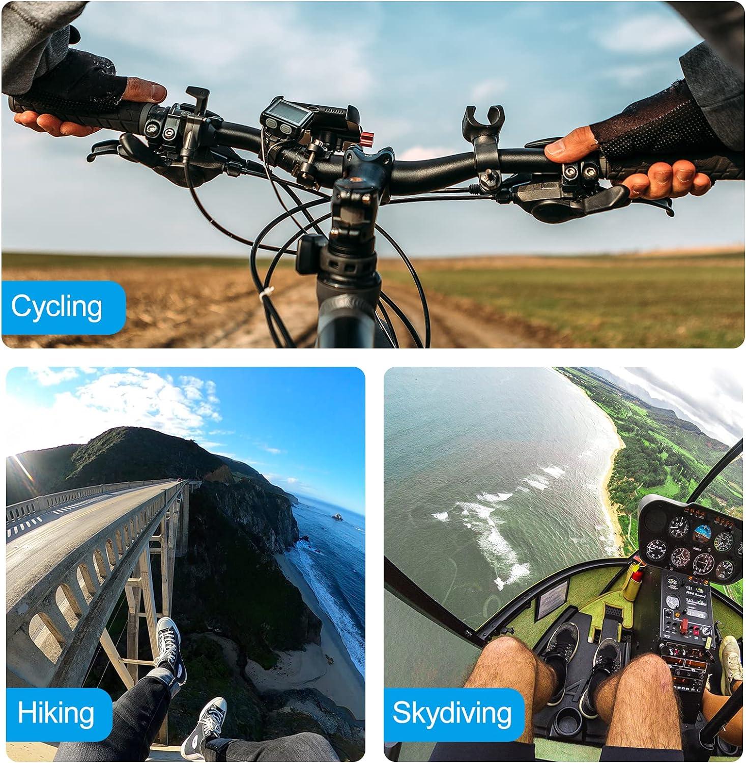 TELESIN Universal Action Camera Chest Strap Mount for iPhone