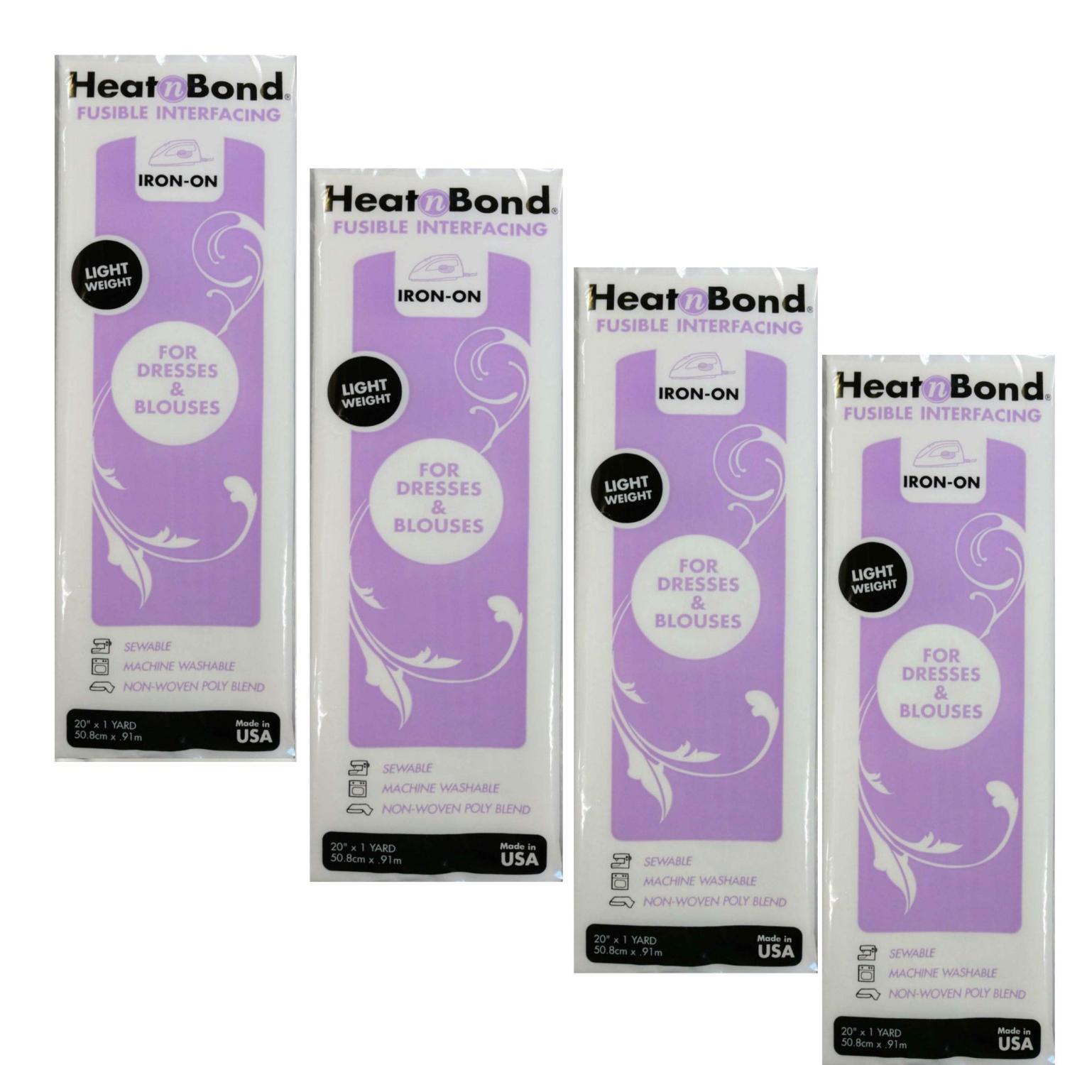 Nastro Termoadesivo Heat'N Bond Therm O Web High-Loft – Pile 100% Poliestere 45cm X 13,7m Bianco