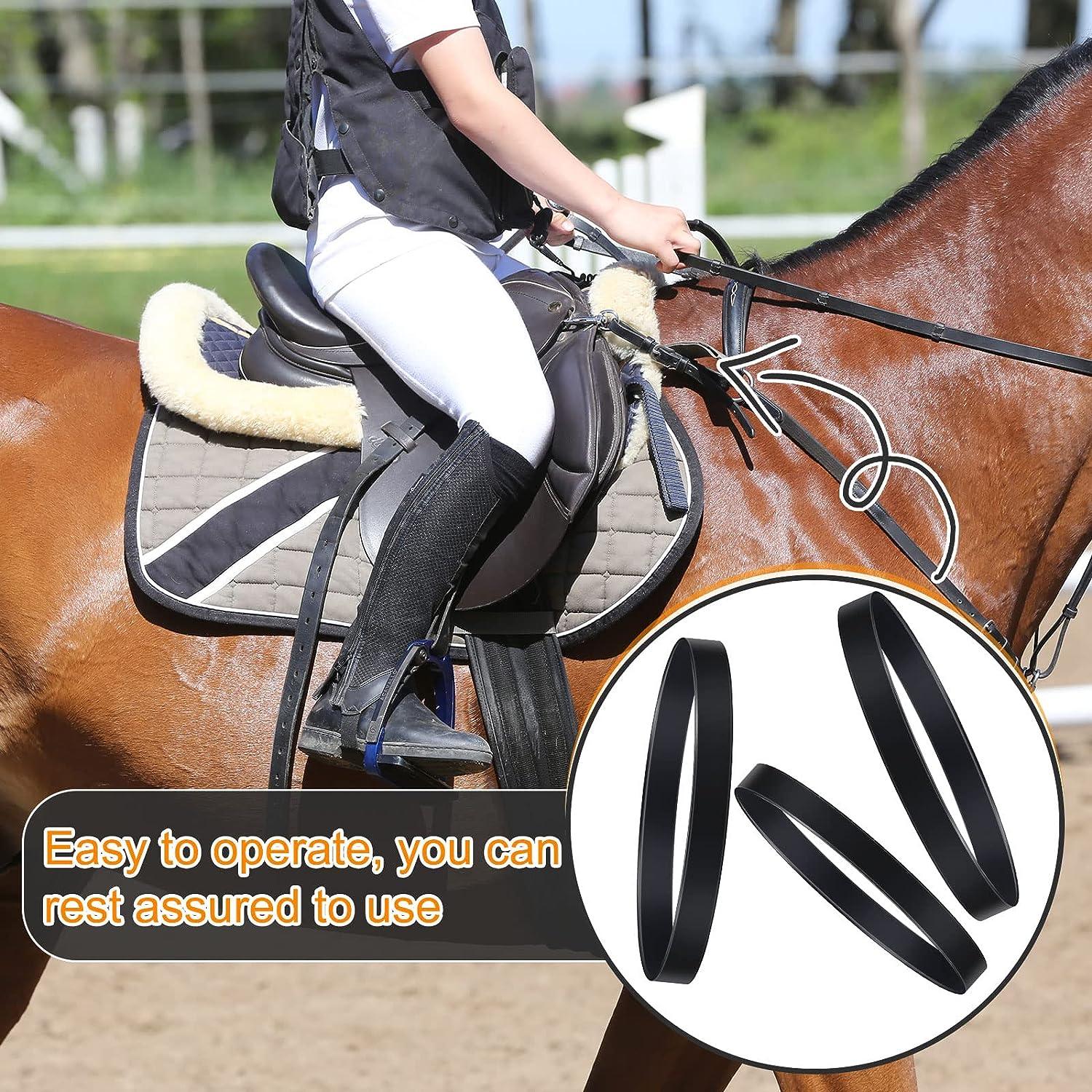 Deekin 20 Pieces Dally Wraps Horse Rubber Roper Wrap Saddle Horn Wrap