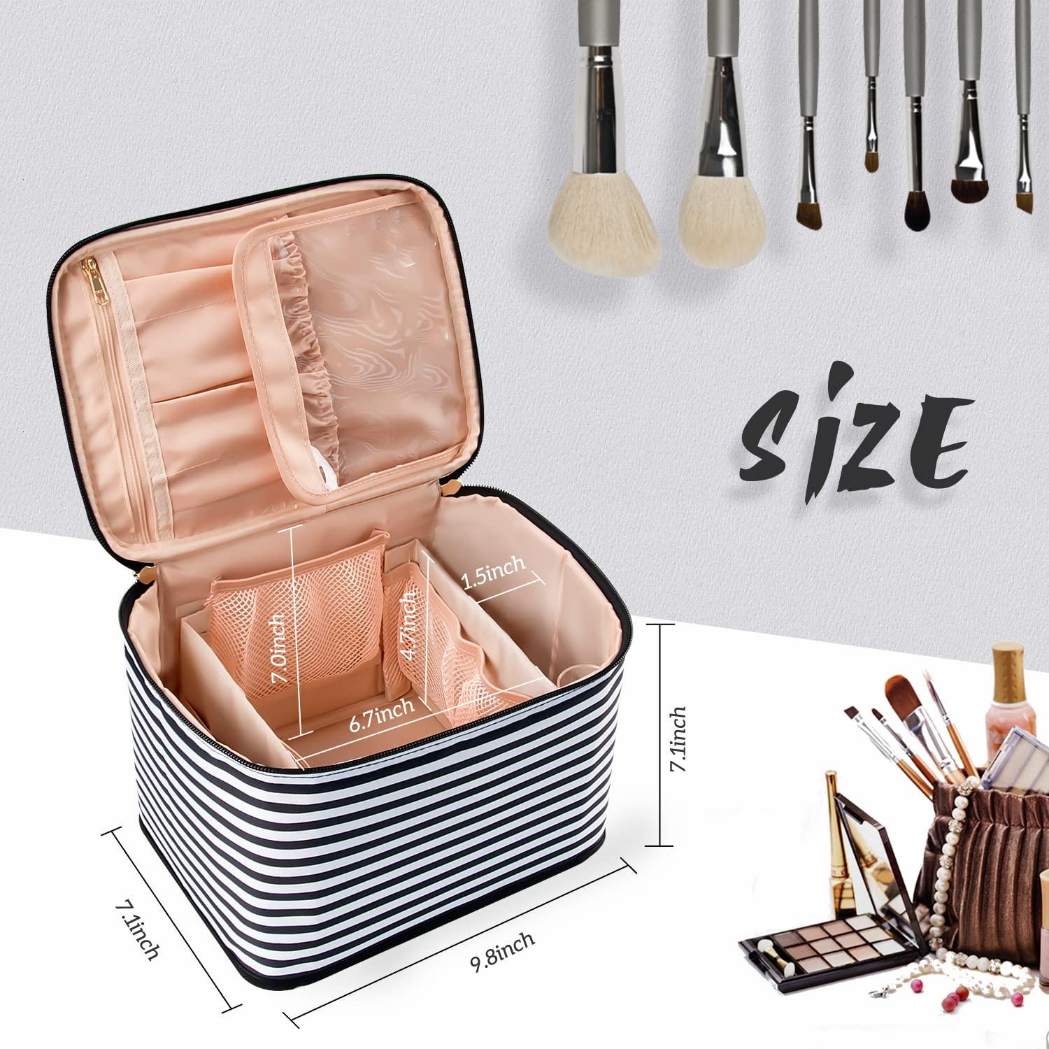 Travel Makeup Case,chomeiu- Professional Cosmetic Makeup Bag Organizer,accessories  Case, Tools Case (small, Black) | Fruugo KR