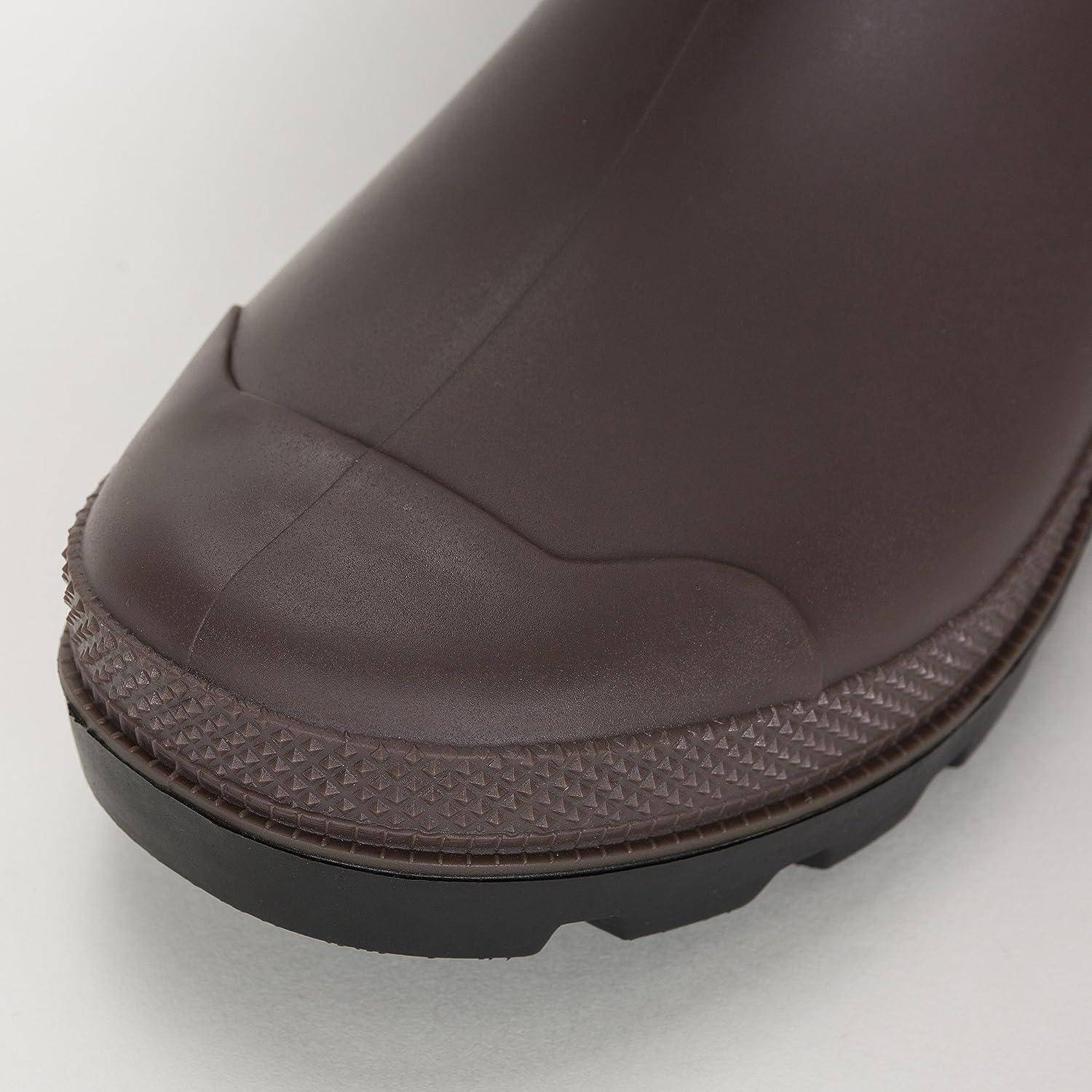 Duck and Fish Brown Fishing Wader Hip Boots with Cleated Outsole