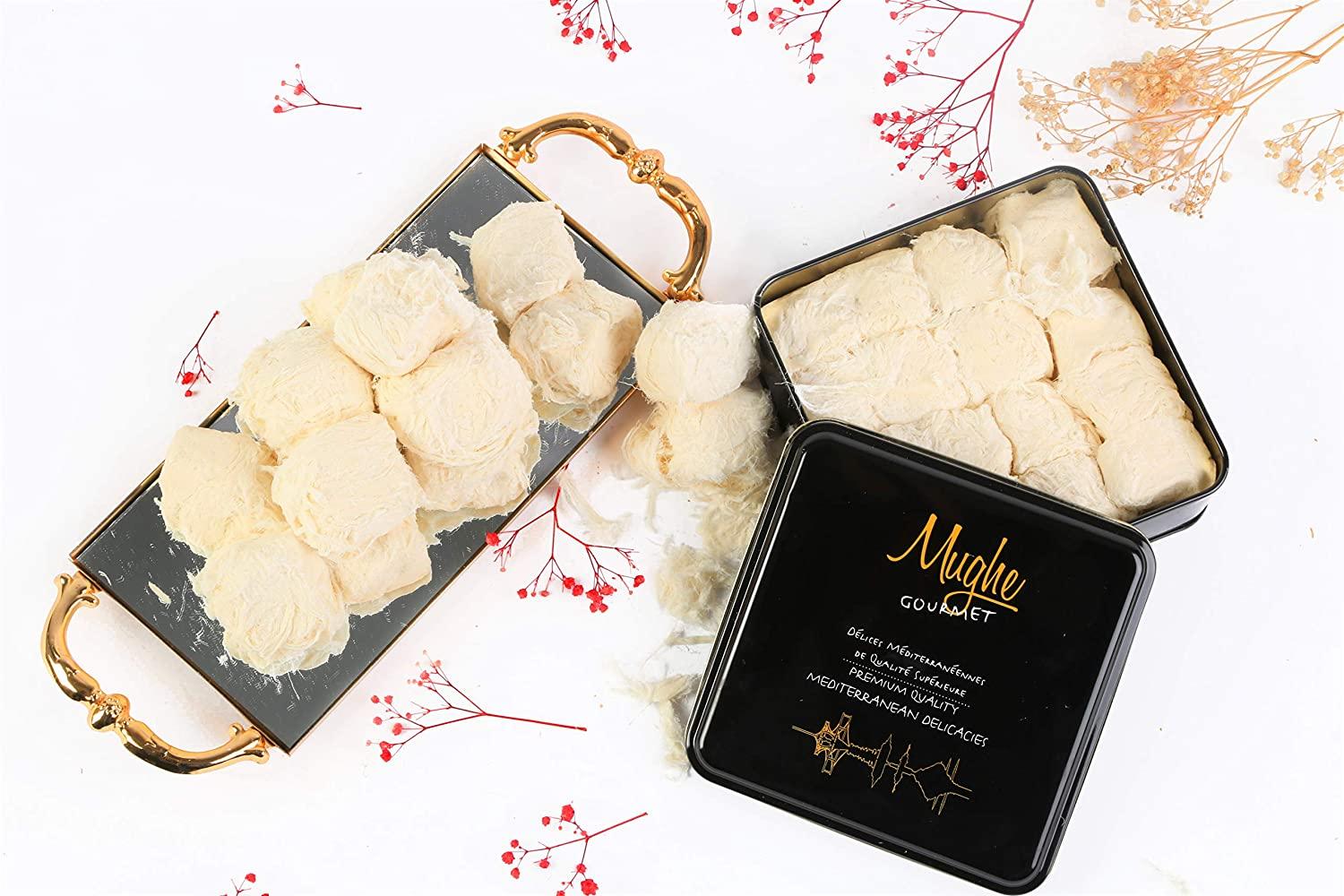 Mughe Luxury Turkish Cotton Candy Pismaniye Sweet (12 Fluffs) Special