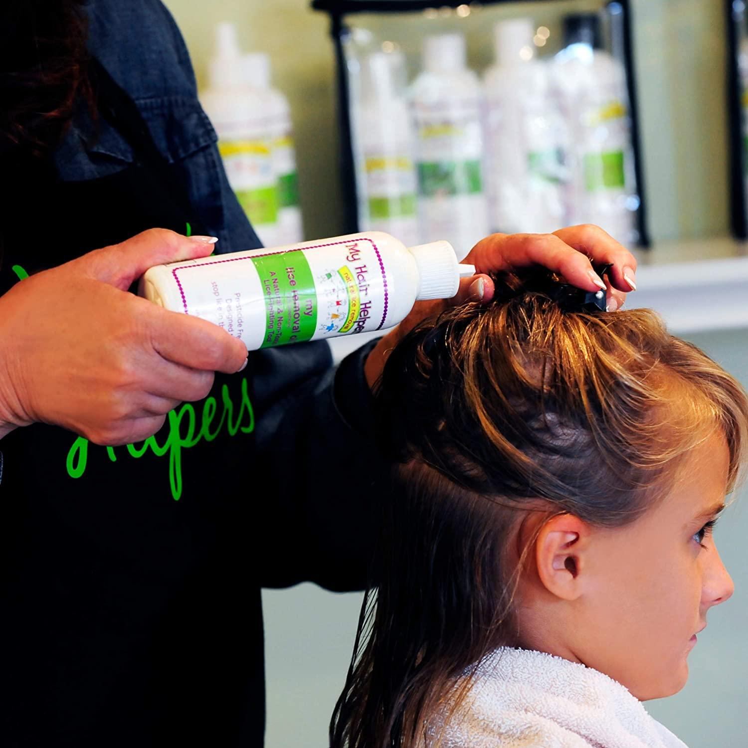 Dimethicone Oil for Lice Removal Safe Non-Toxic Treatment Kills Lice and  Their Eggs 8 fl Ounces Treats 1-3 People