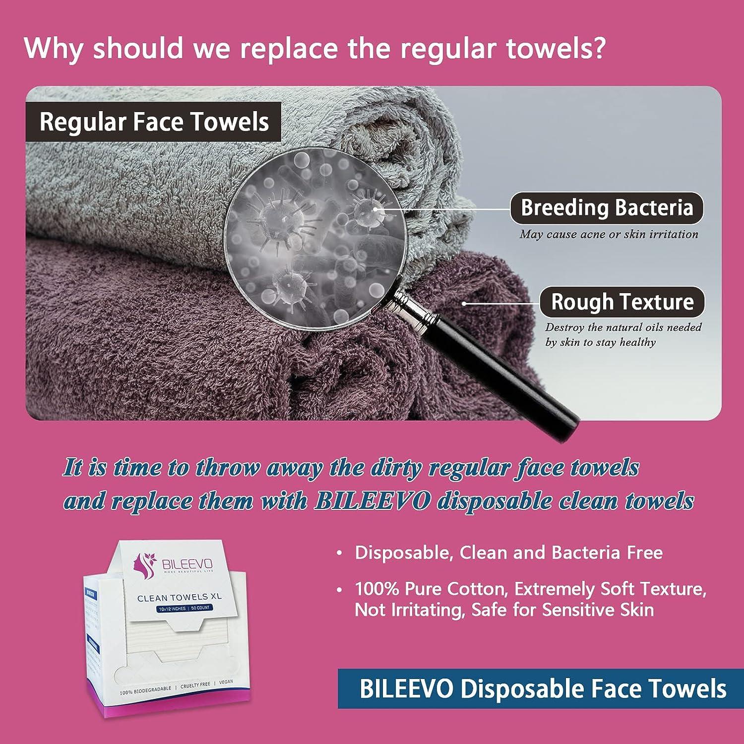 Throw best sale away towels