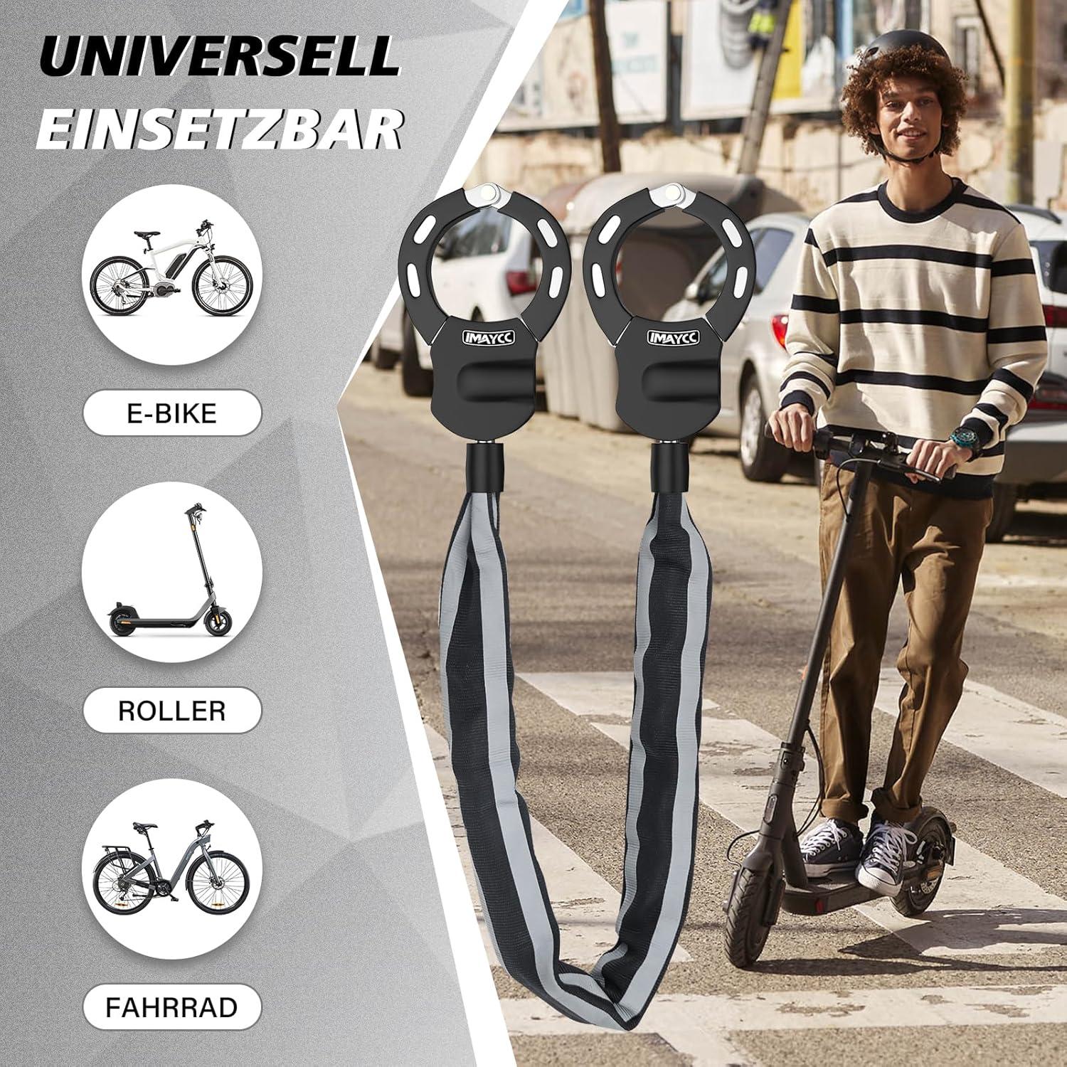 Adult Electric Scooter IMAYCC Electric Scooter Lock Handcuff Lock