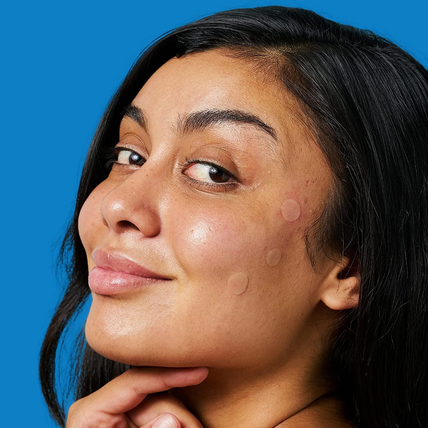 Peach Slices Acne Spot Dots Hydrocolloid Pimple Patches for Zits & Breakouts Vegan, Cruelty