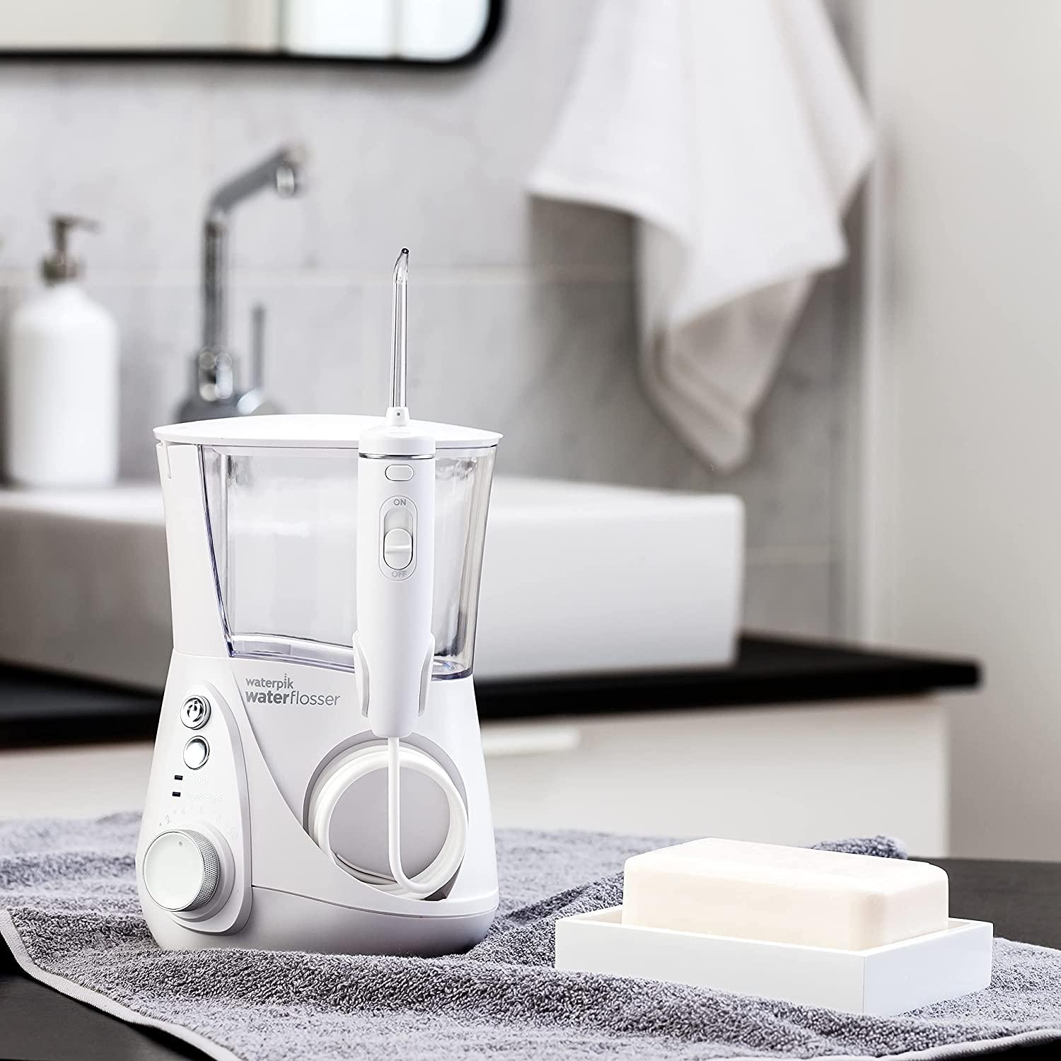 Waterpik Whitening Water Flosser White (WF 05) Electric Oral Irrigator