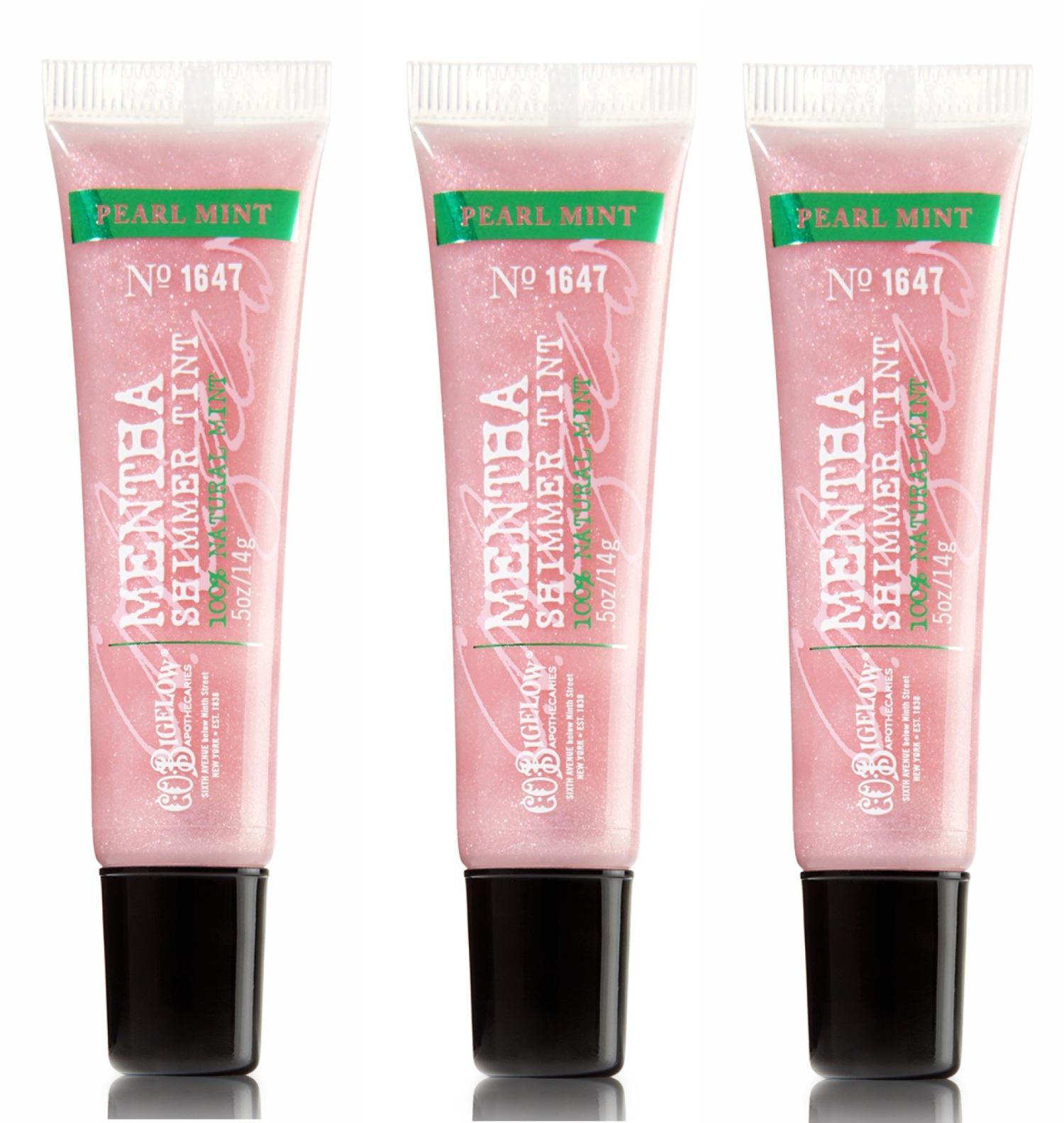 C.O. Bigelow Bath and Body Works C.O. Bigelow Mentha 3 Pack Shimmer Tint Pearl Mint 1647