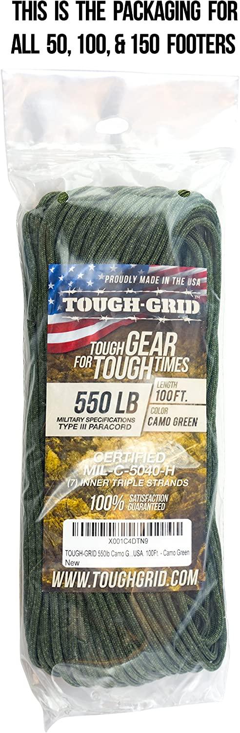 550 Paracord 100ft/30M - Ironside Military