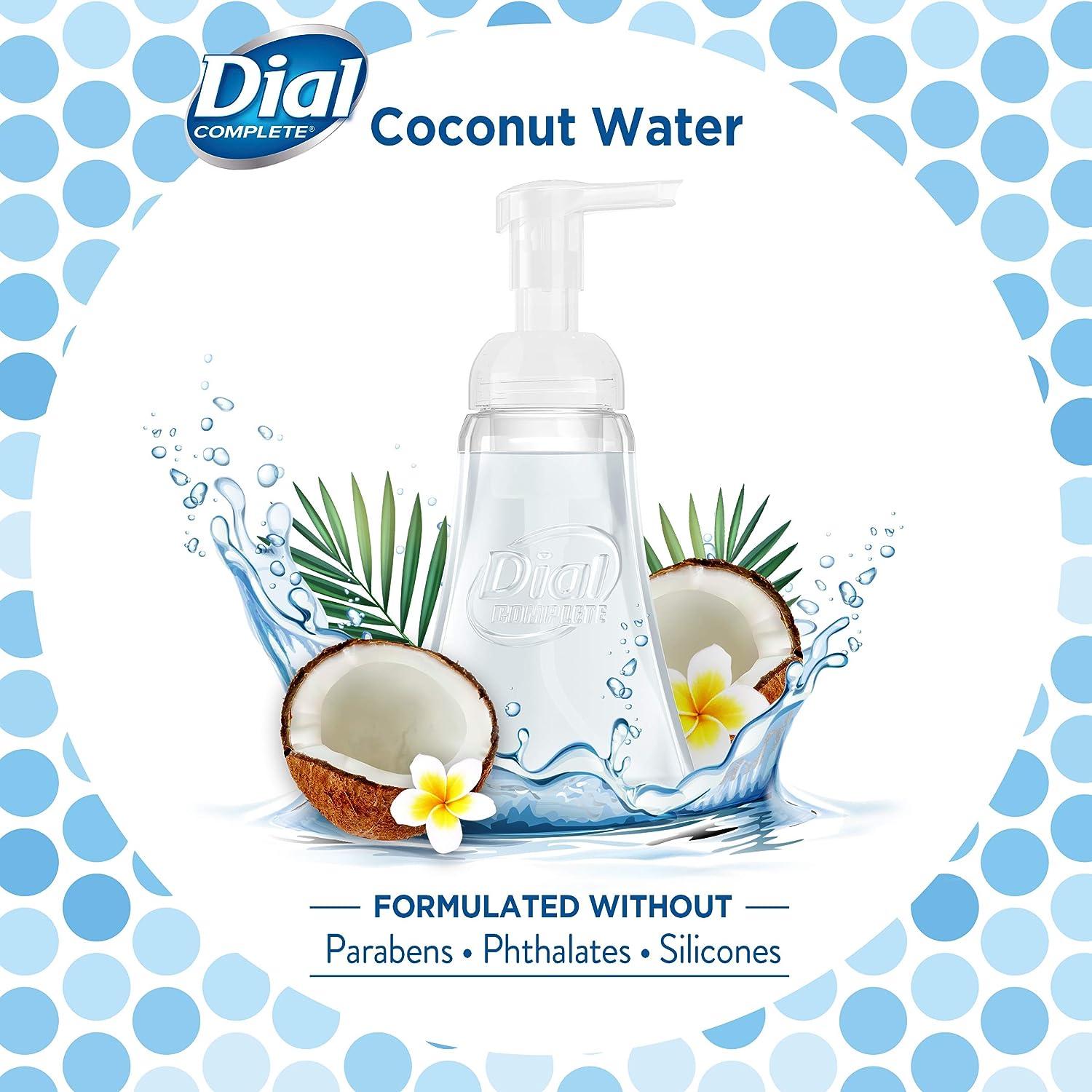 Foaming Hand Wash Dial Coconut Dial Complete Antibacterial Foaming