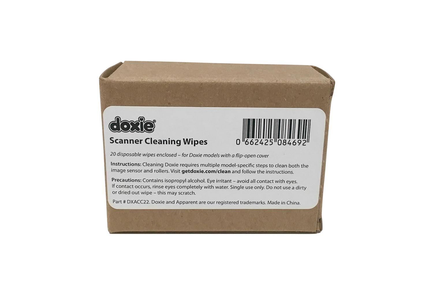 Doxie Scanner Cleaning Wipes (20 Pack) (for All FlipOpen Models)
