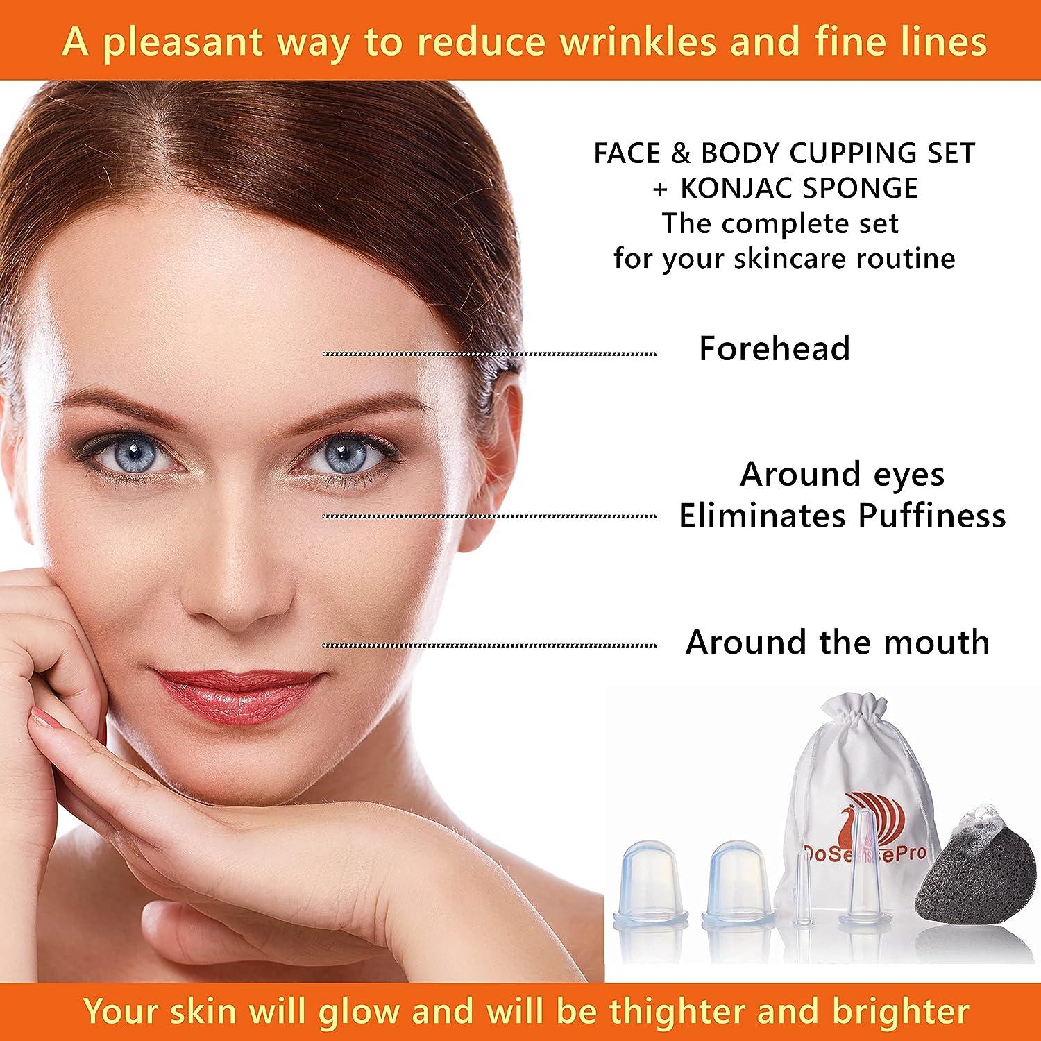 Facial Cupping Set for Face and Neck Face and Body Relaxation Treat