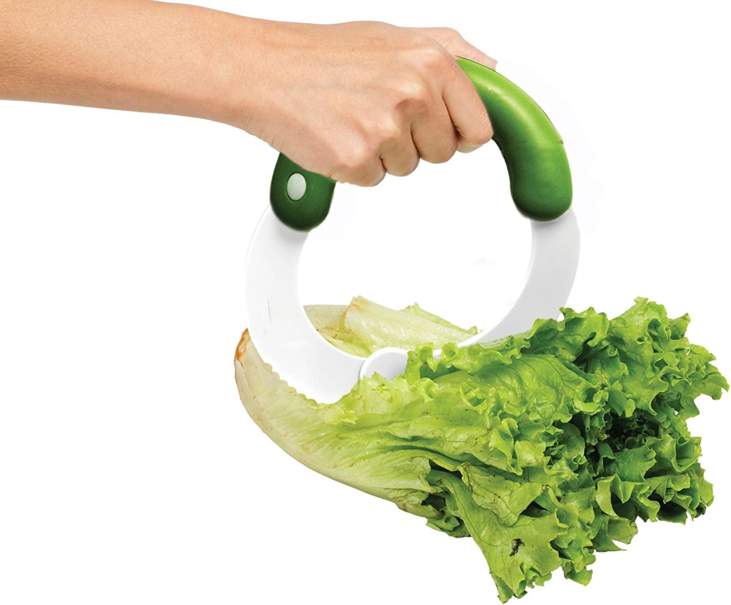 Chef'n SaladShears Lettuce Chopper White Effortlessly Cut and Chop