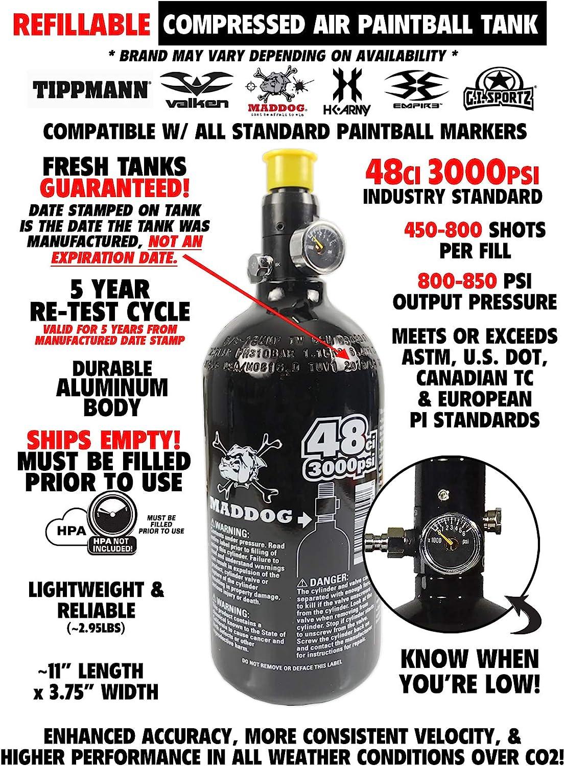 Tippmann Cronus Tactical Beginner HPA Paintball Gun Package Tactical Black / Olive