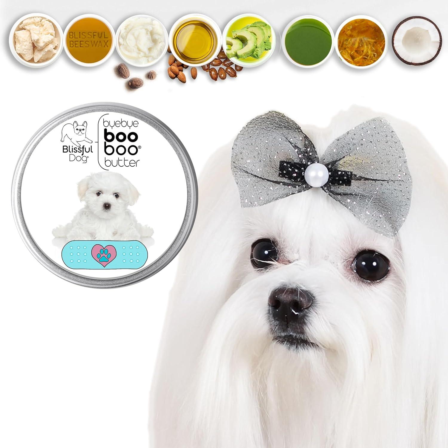 The Blissful Dog | Handcrafted Dog Moisturizers, Skin Care & More The Blissful Dog Lhasa Apso Boo Booバター、0.5オンス
