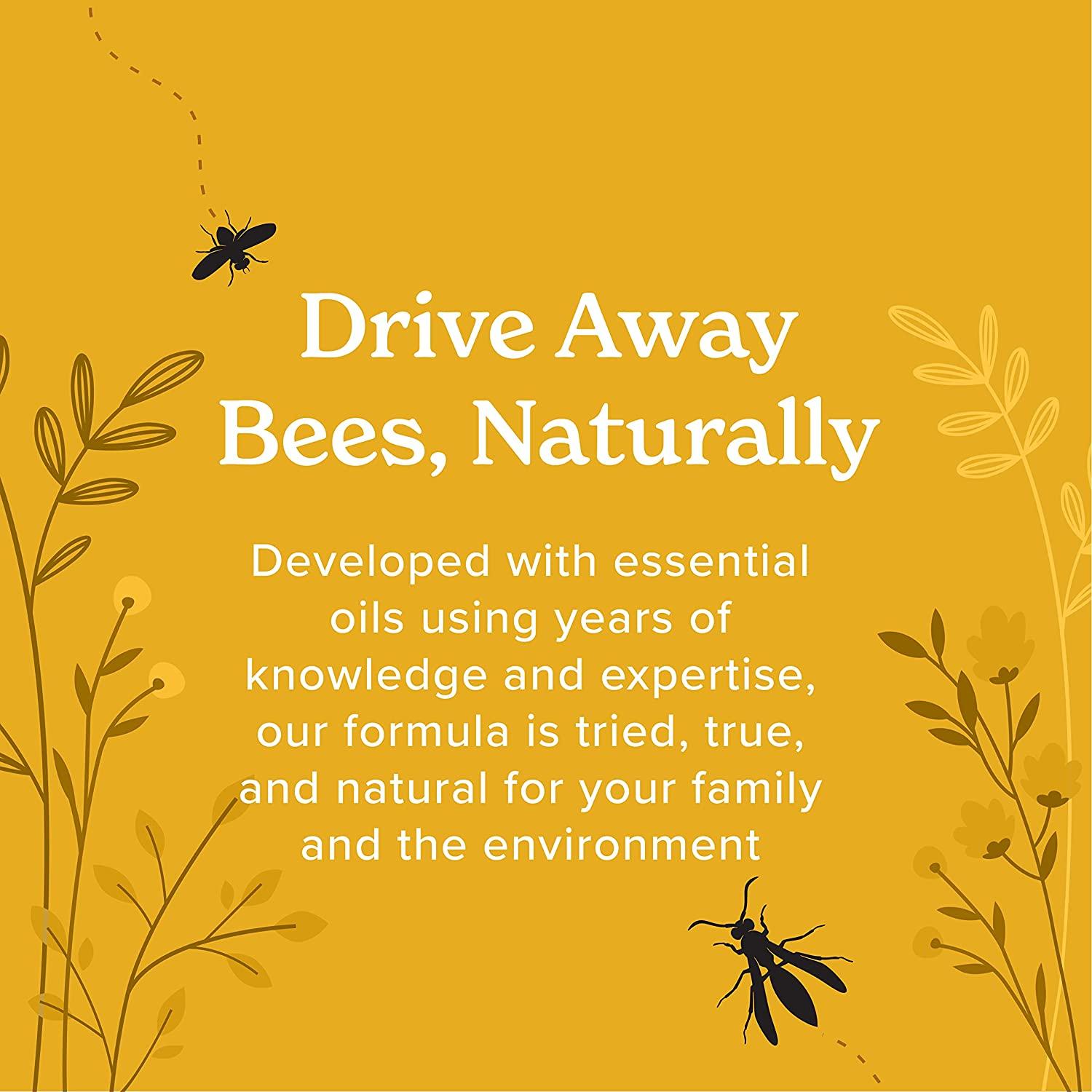 Vine Homecare Bee Control Spray 32oz Natural NonToxic Formula for