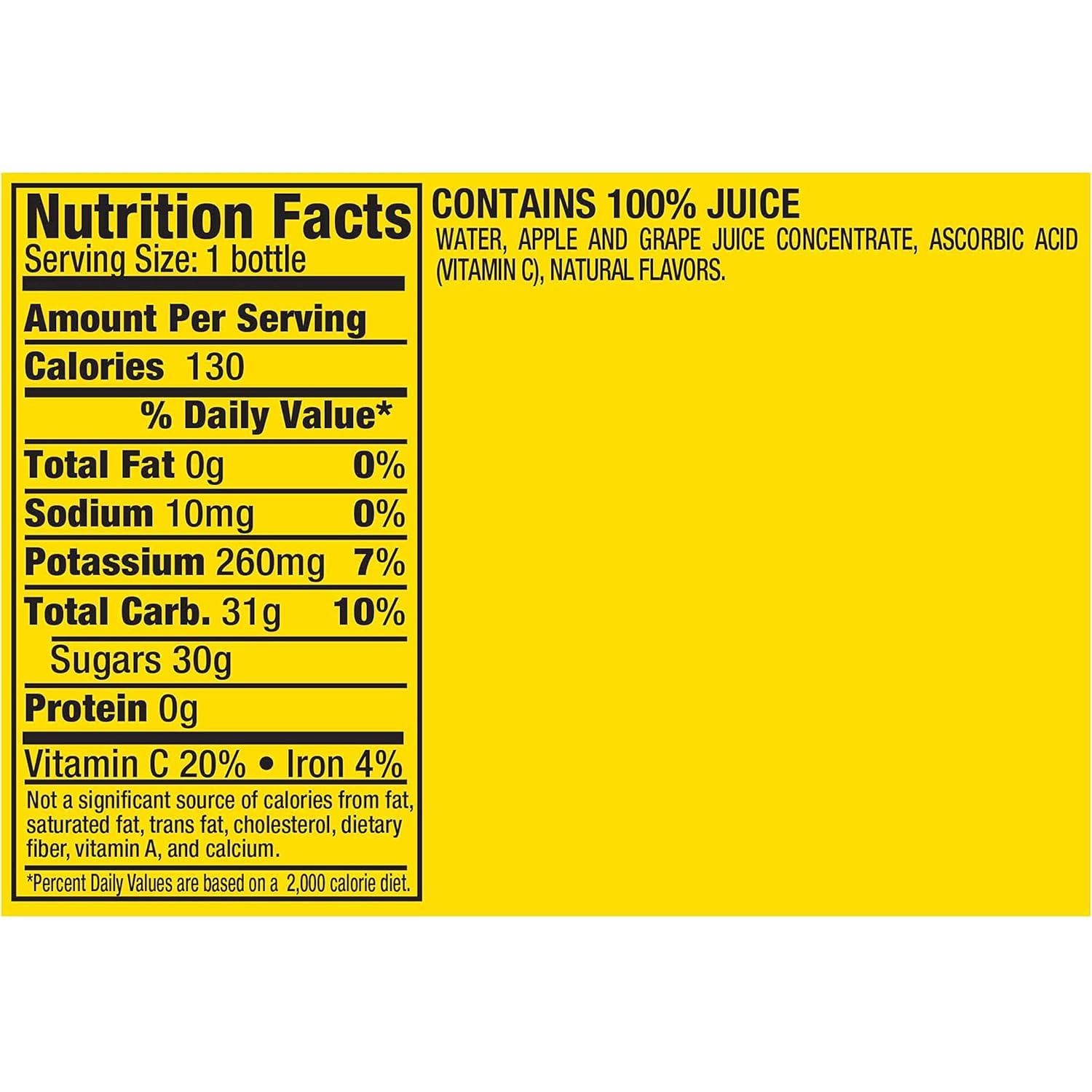 Mott's 100% Apple White Grape Juice Fl Oz (Pack of 6) Buy Now