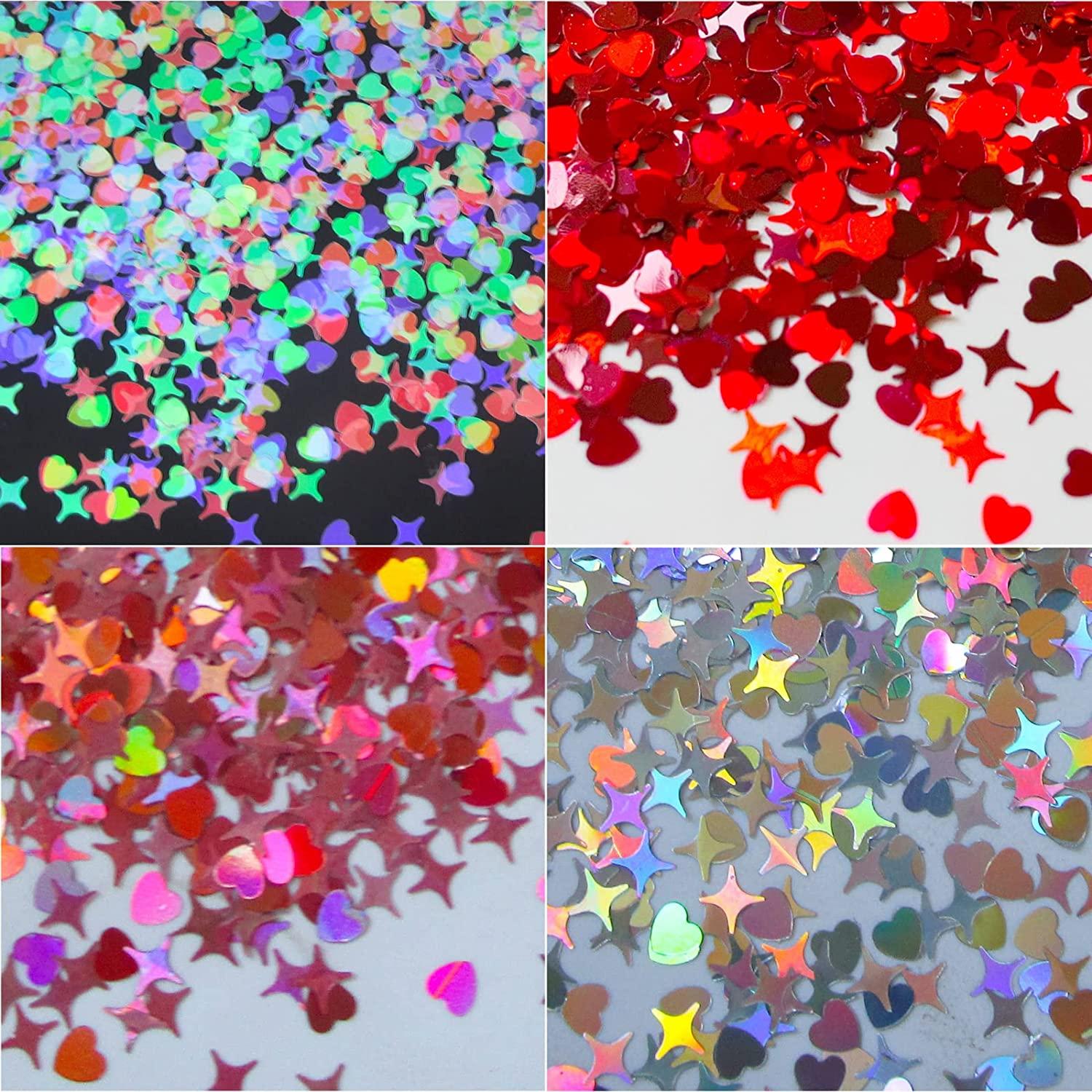 JF035 DIY Mix Sequins Glitters For Crafts Star Heart Flower Rabbit Silicone  Mold Nail Art Shells Decor Resin Add Ins Fillers - AliExpress