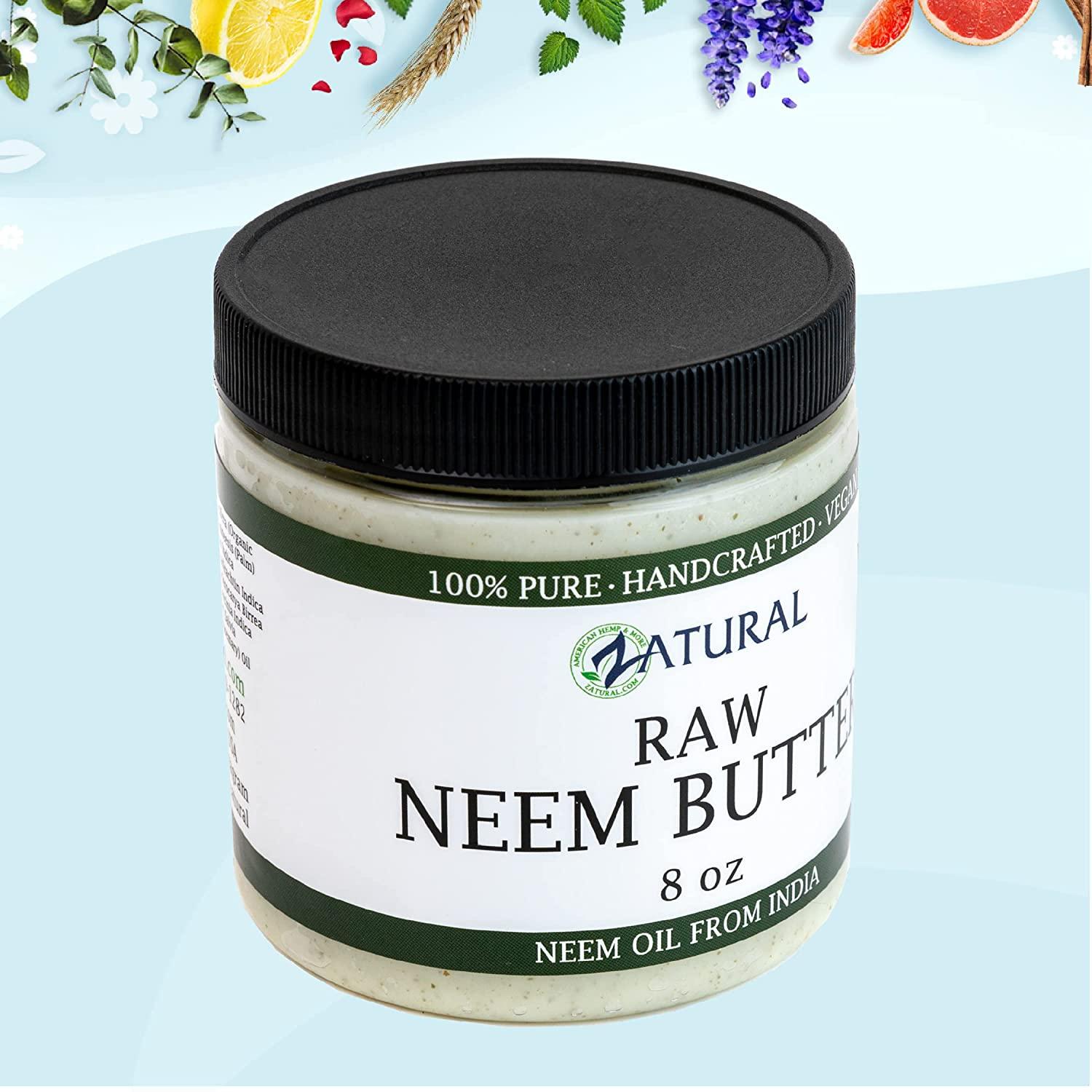 Organic Neem Butter with Coconut Oil, Neem Leaf, Marula Oil, Kokum