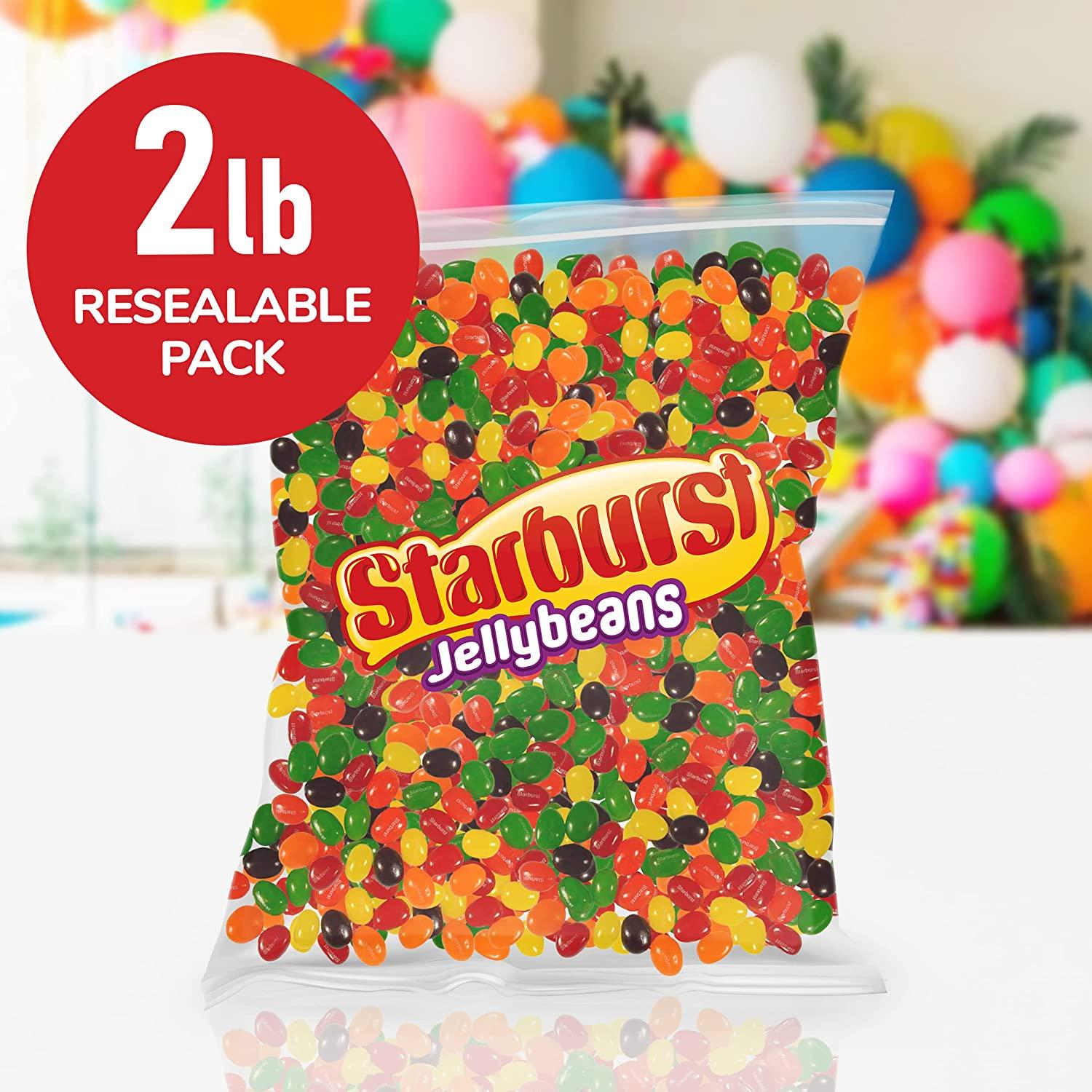 Starburst Jelly Beans 2lb Bulk Pack Original Fruit Jelly Candy for