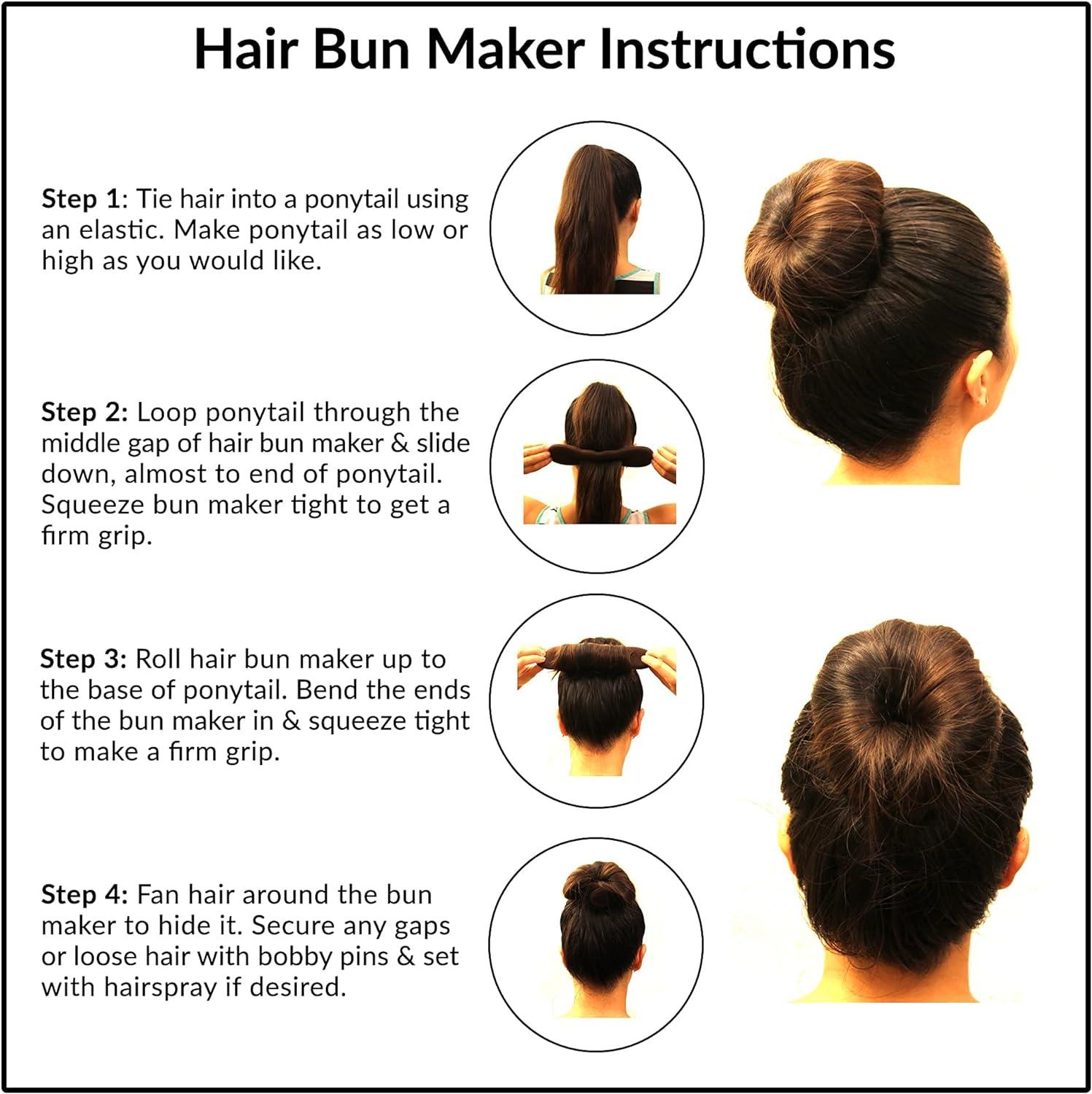 Styla Hair Magic Hair Bun Maker Sponge Hair Foam Twister Easy Perfect