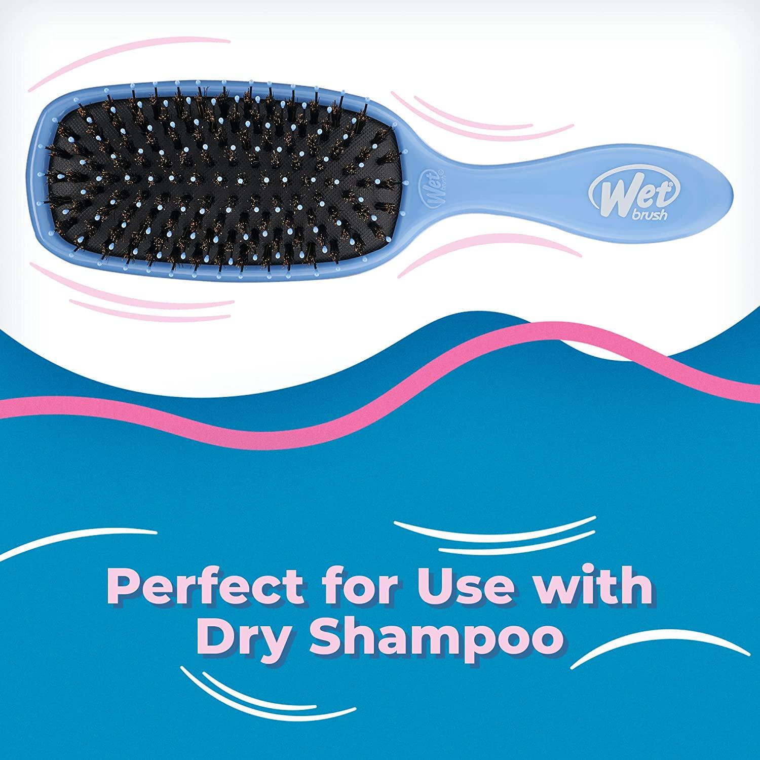 Wet Brush Shine Enhancer Paddle Brush, Sky Hair Detangler Brush with