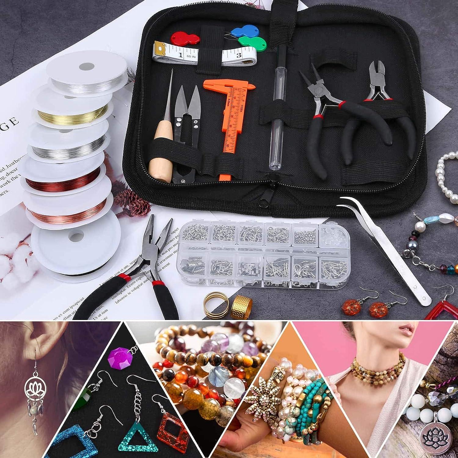 Wire Wrapping Kit Jewelry Making Repair Beading Craft Tool Set