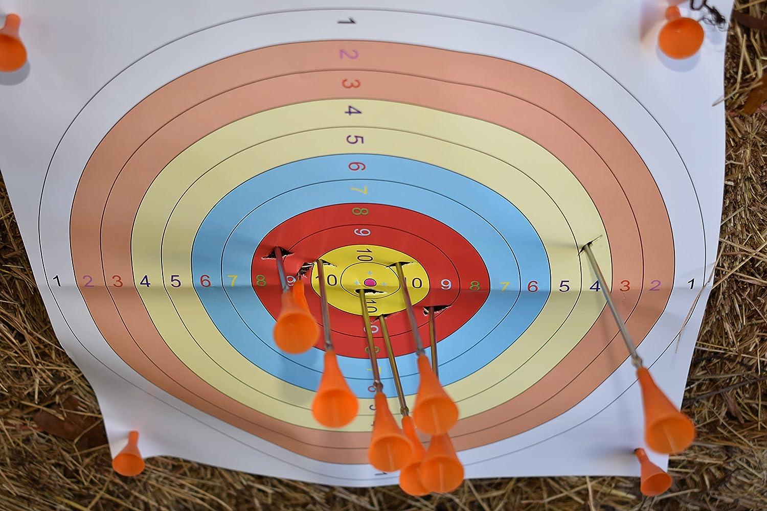 FSFF .625 Blowgun Darts Whisper Razor Dart widest sharpest broadhead darts, 20 pack big 8.25