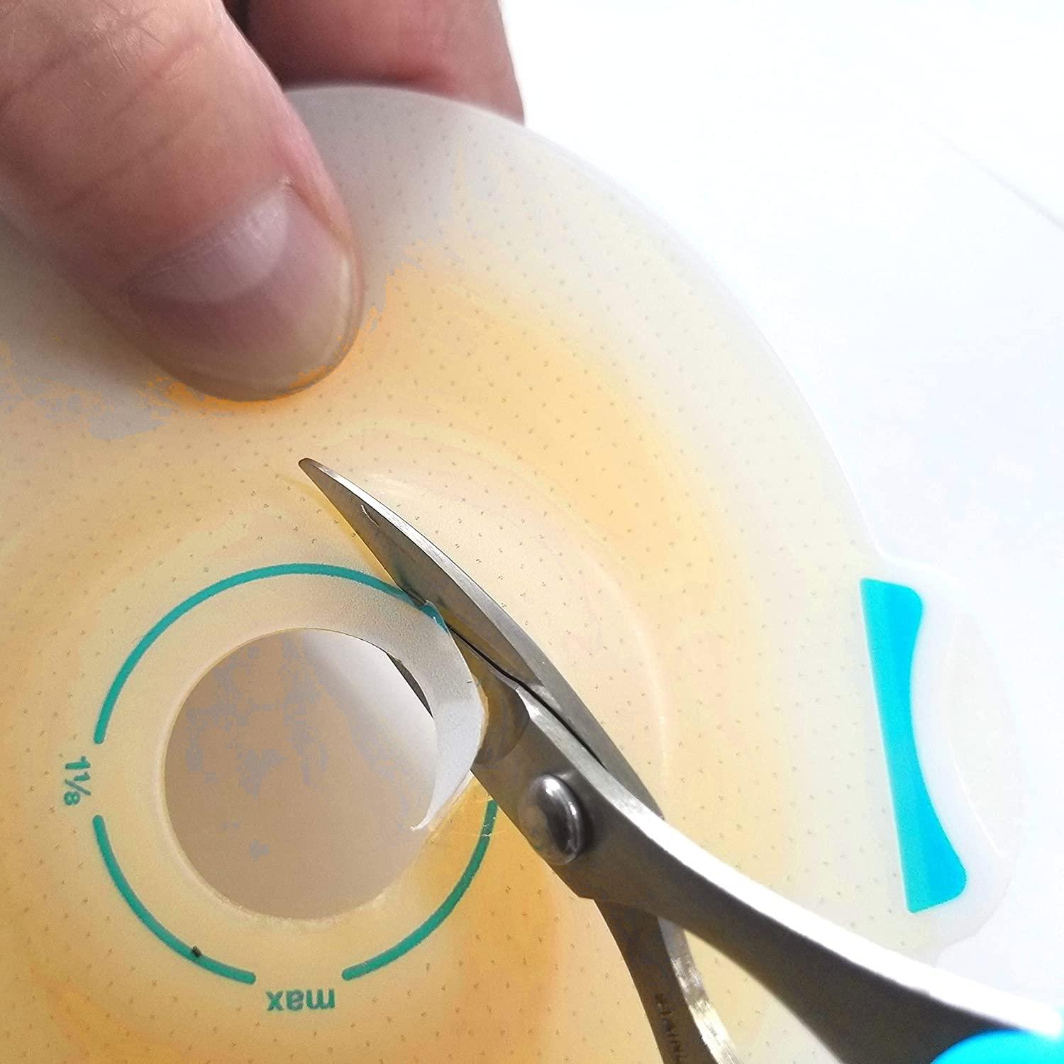 ALLEX Ostomy Scissors Curved Blunt Tips, Made in Japan, Small Scissors