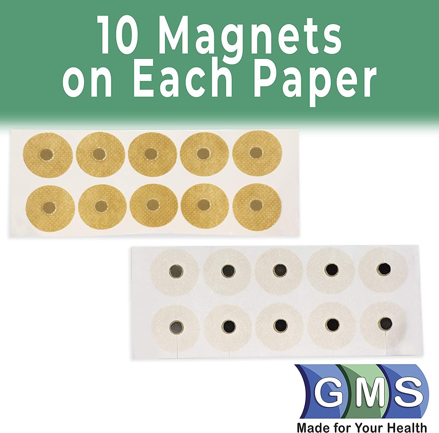 100 Acupressure Adhesive Patches Strong 1200 Gauss