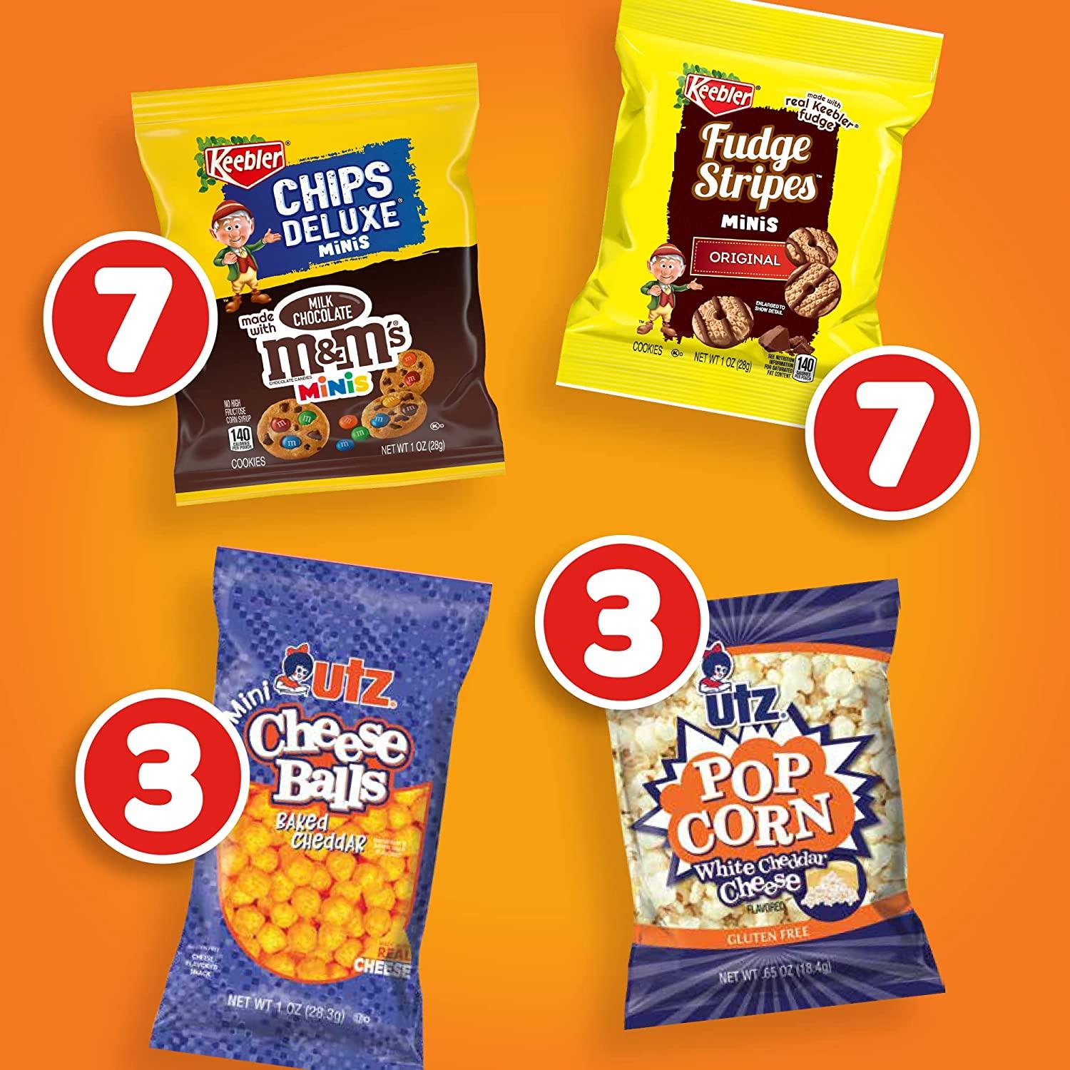 Keebler Cookies and Crackers Variety Pack 31 2 oz 20 Count