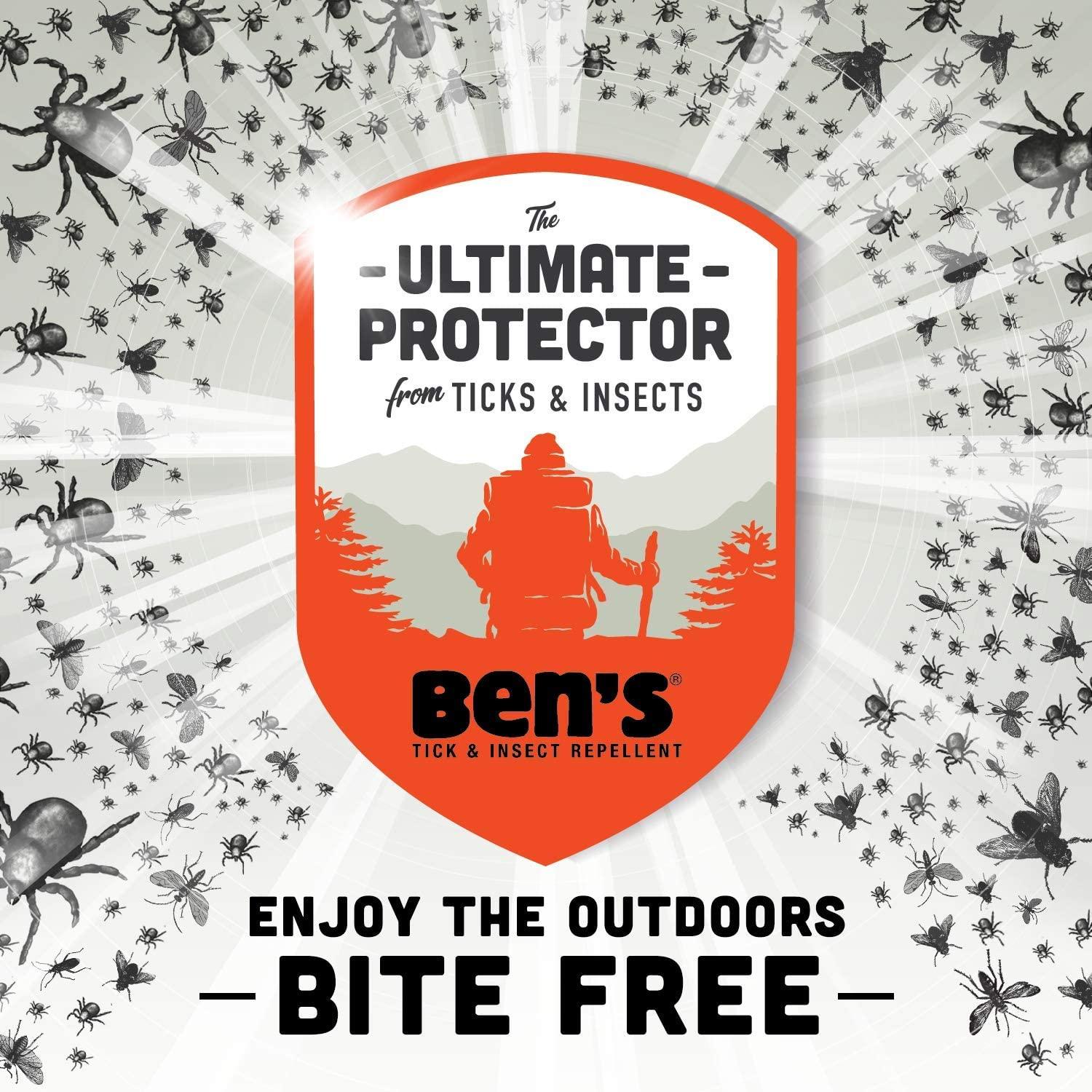 Ben's 30 Tick & Insect Repellent Wipes