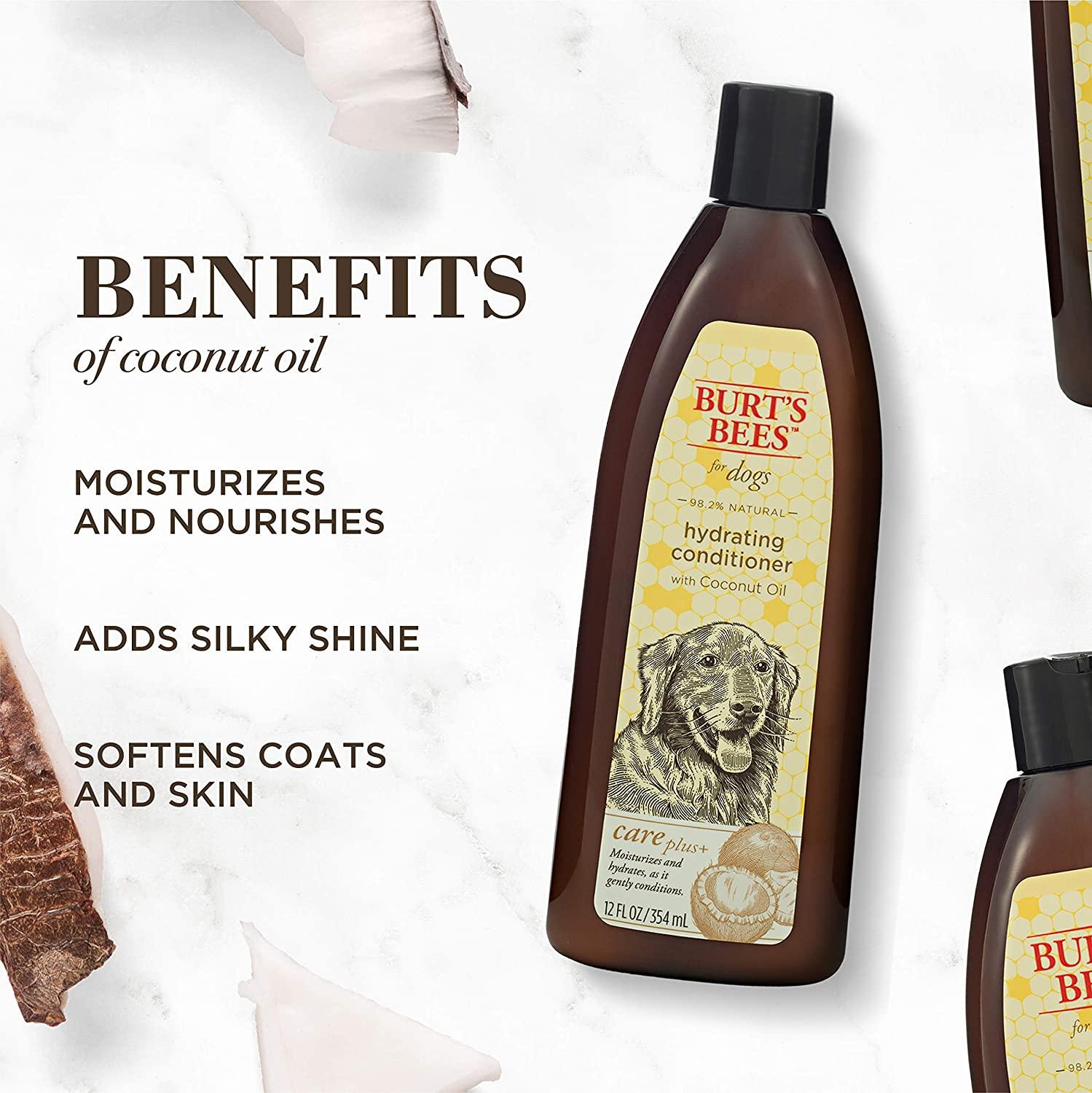 Coconut Oil Burt's Bees Dog Ear Cleaner Solution Temporarily