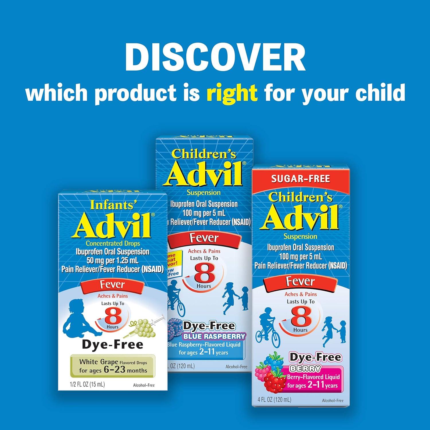 Advil Chewable Tablets Junior Strength 100 mg Grape 24 ea