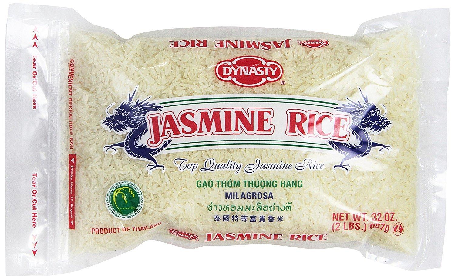 Dynasty Jasmine Rice, 2 Pound, 32 Ounce