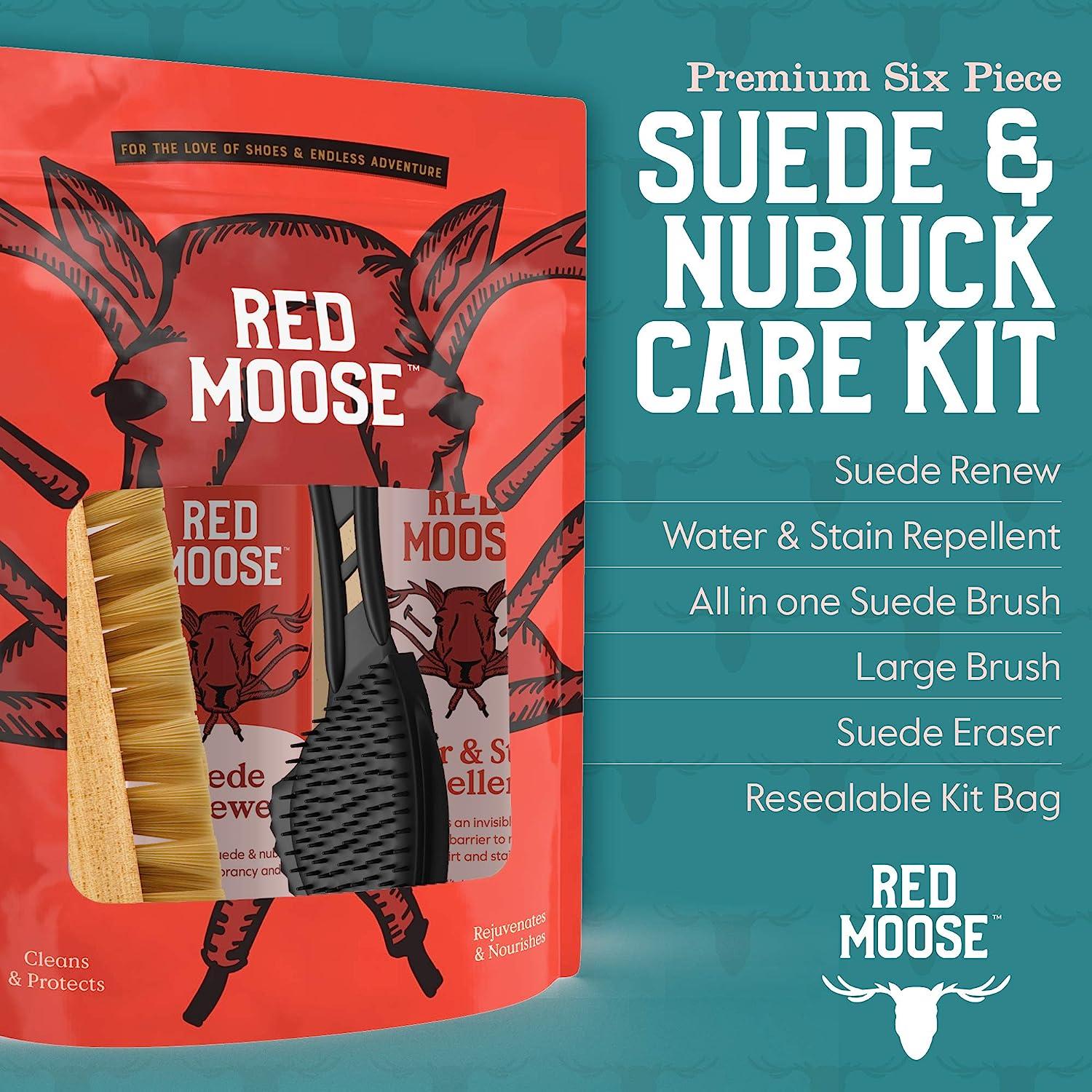 Premium Nubuck & Suede Leather Cleaner Brush Set