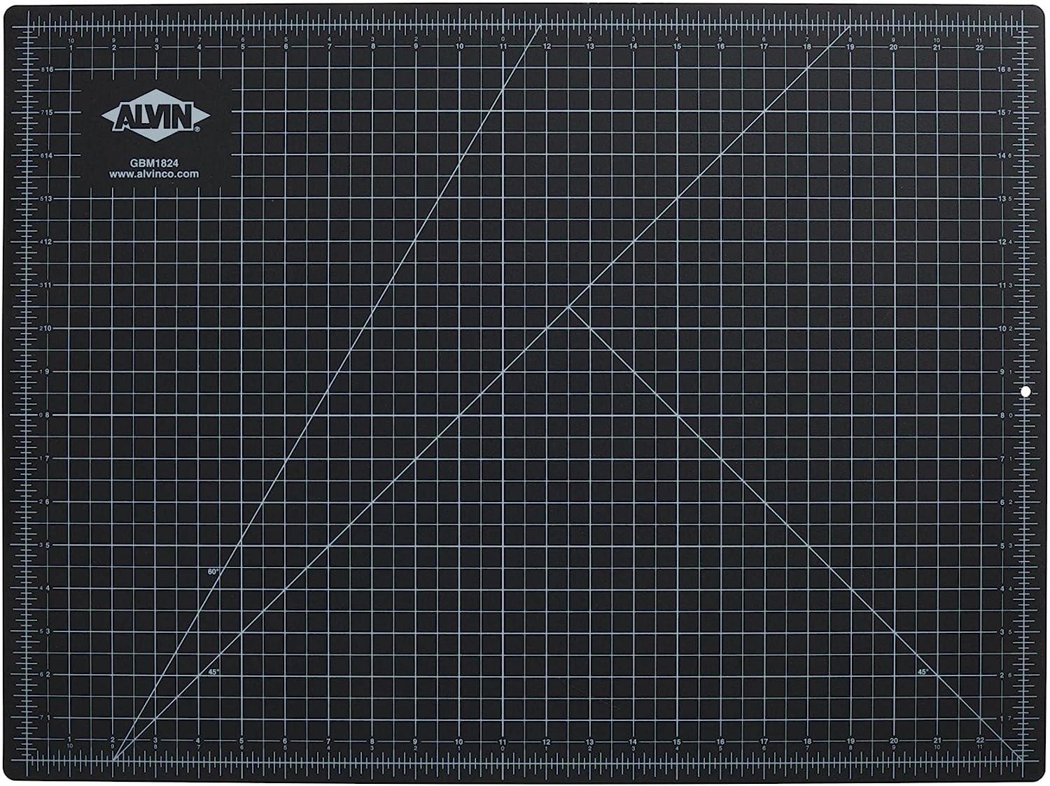  ALVIN Cutting Mat Professional Self-Healing 8.5x12 Model  GBM0812 Green/Black Double-Sided, Rotary Cutting Board for Crafts, Sewing,  Fabric - 8.5 x 12 inches : Arts, Crafts & Sewing