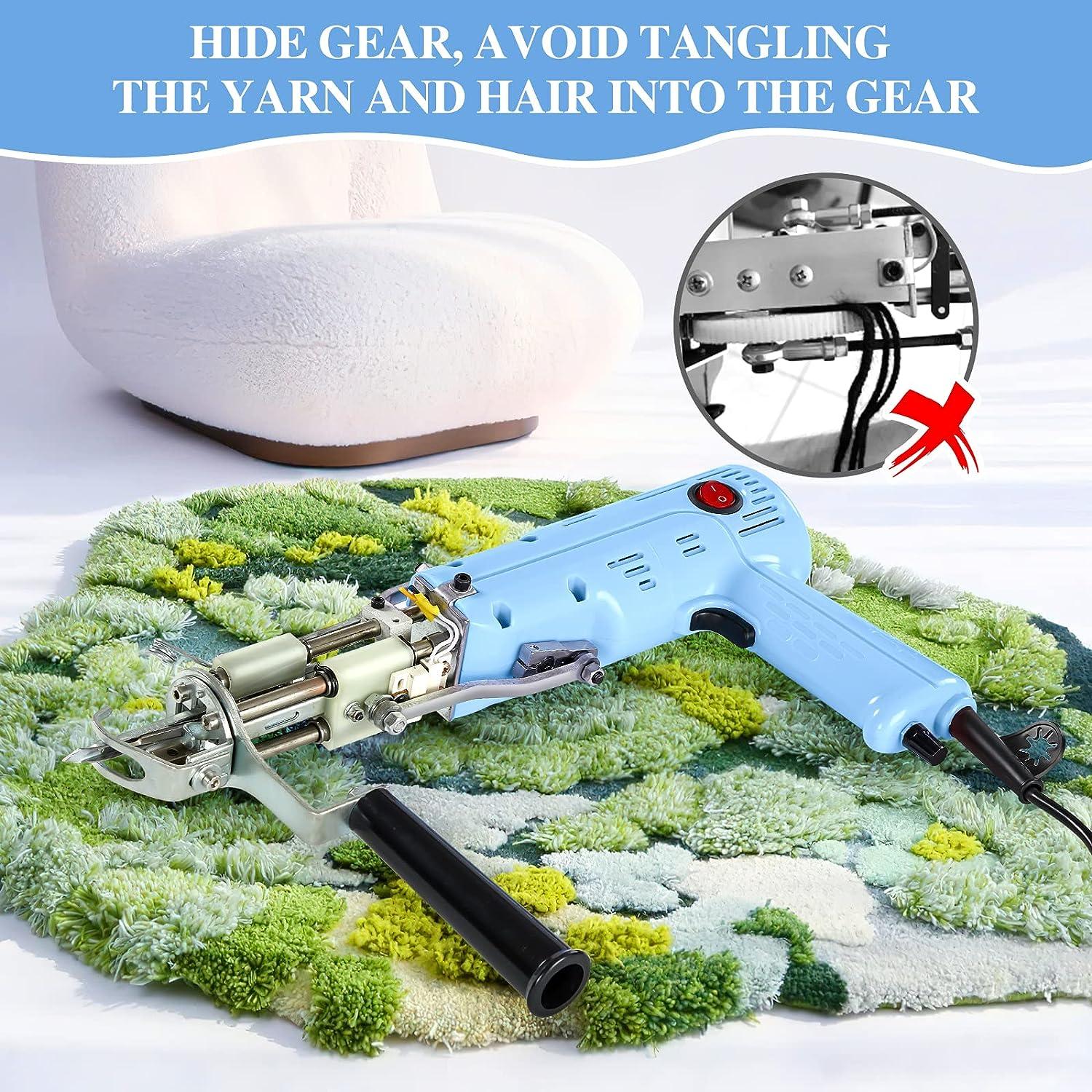  Tufting Gun, Cordless Rechargeable Cut Pile Tufting