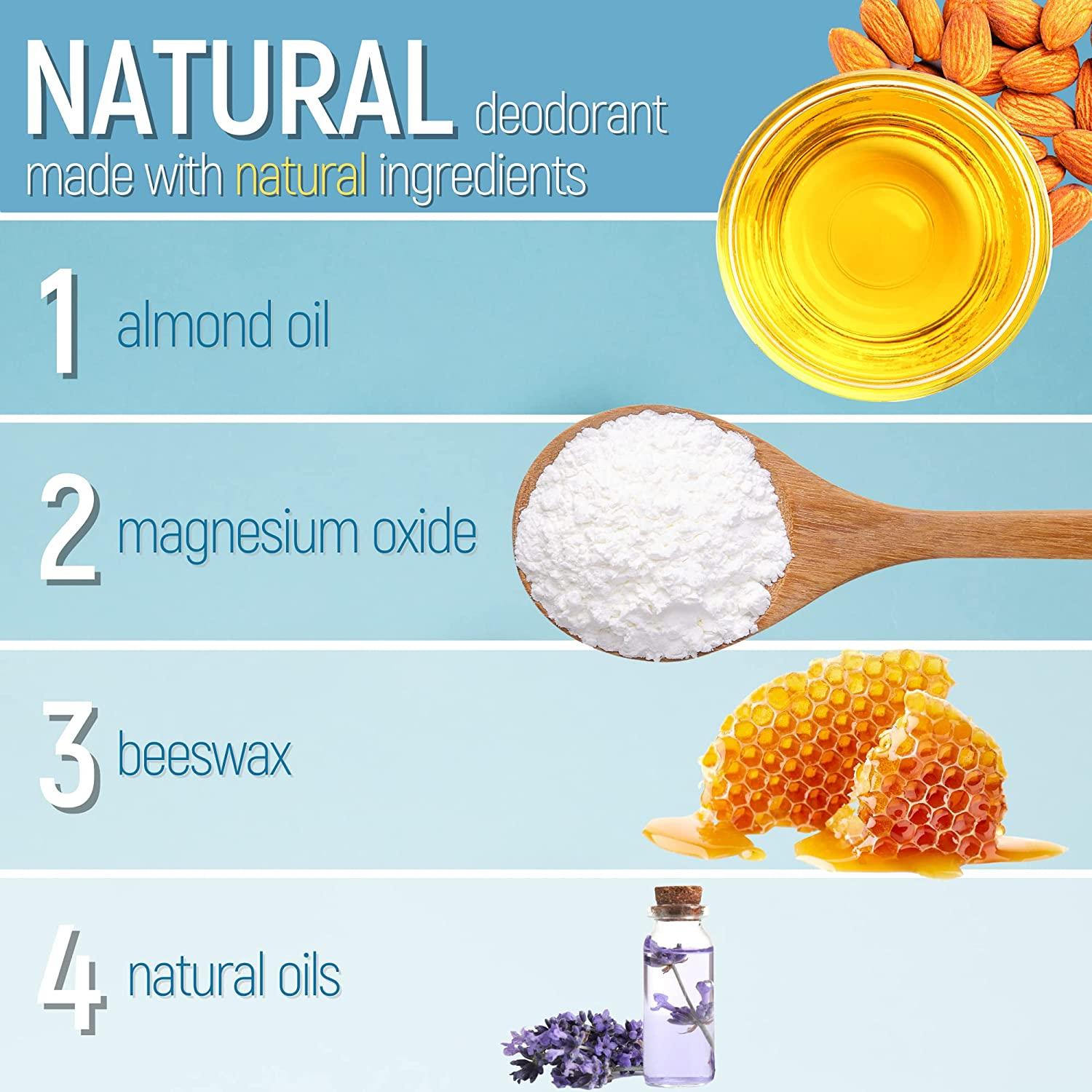 Magsol Magnesium Deodorant Rose 3.2 oz (95 g)