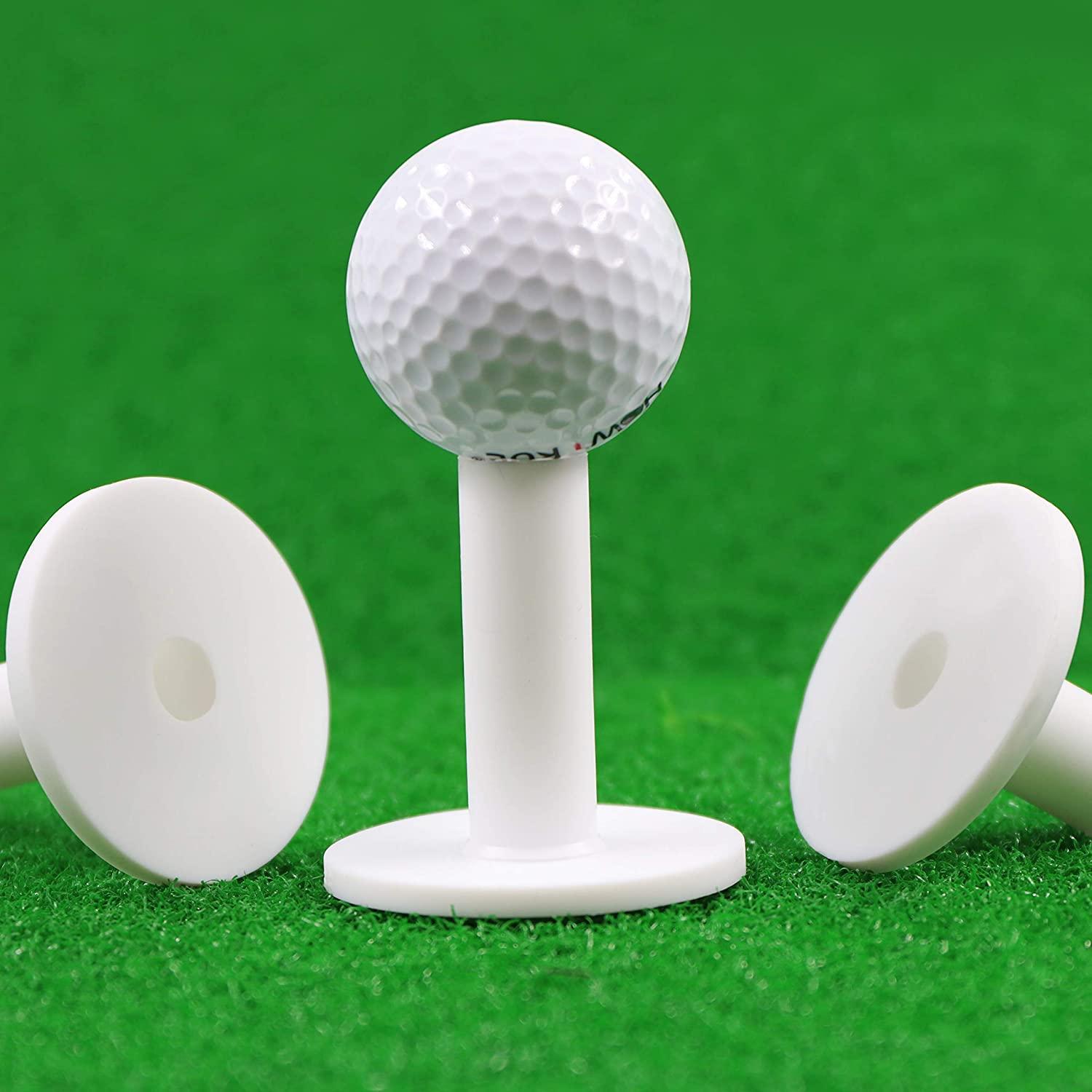 CHAMPKEY Premium Rubber Golf Tees Excellent Durability and Stability