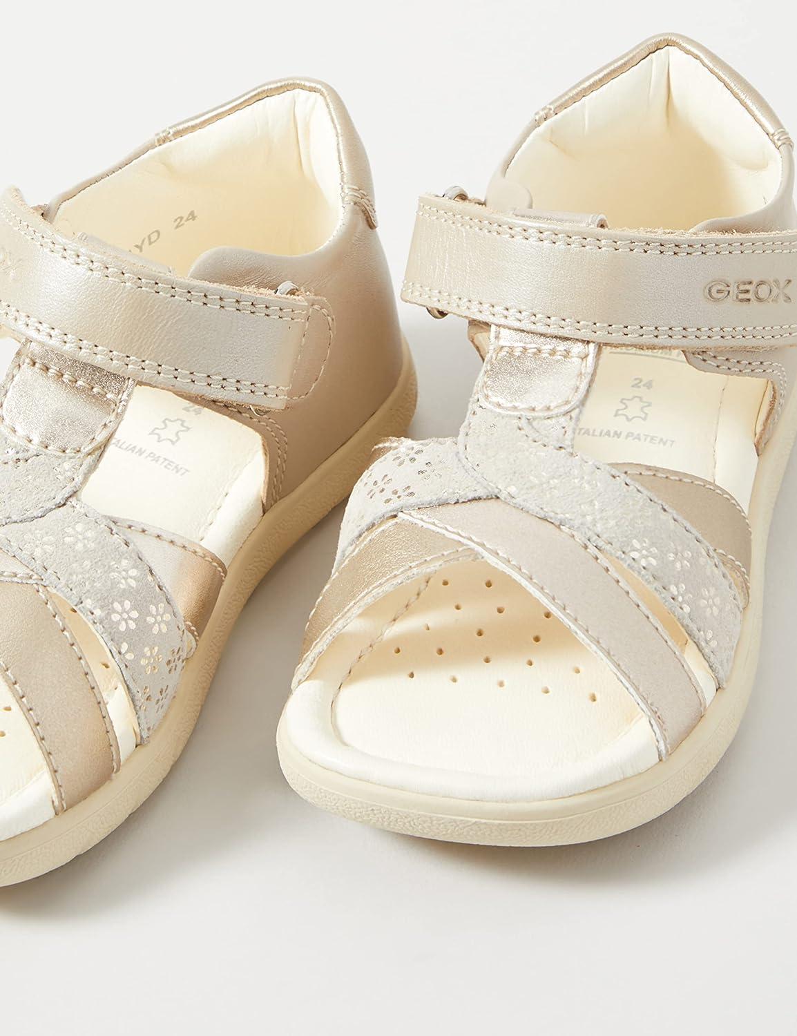 Chaussure Foot Enfant Sandales Geox Bébé Fille Alul Girl B Chaussures Confortables 351821