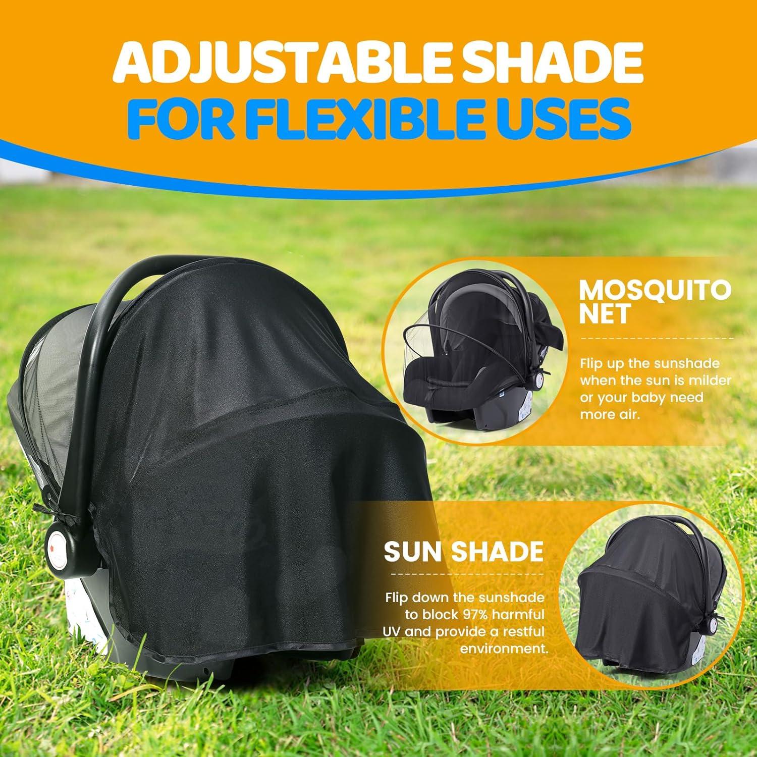Buy Orzbow 2-in-1 Insect Sun Protection for Baby Seats