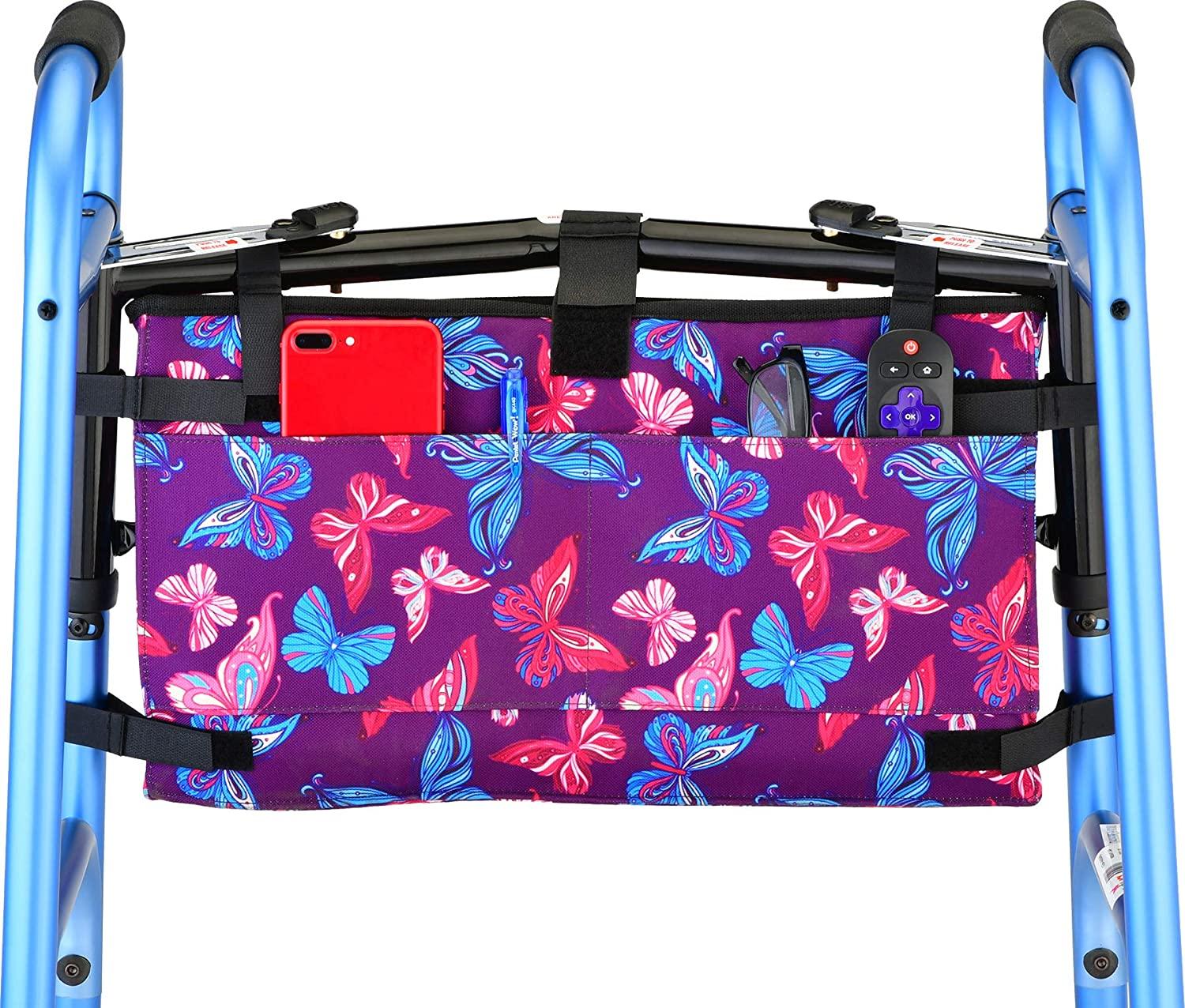 NOVA Walker Bag, Great Walker Storage Bag with Large Compartment and 5 Pockets, Universal Fit on